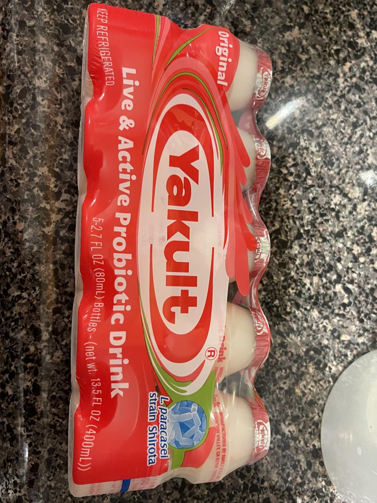 Yakult Probiotic Drink Original, 2.7 fl oz Bottle, Pack of 5 customer photo 2