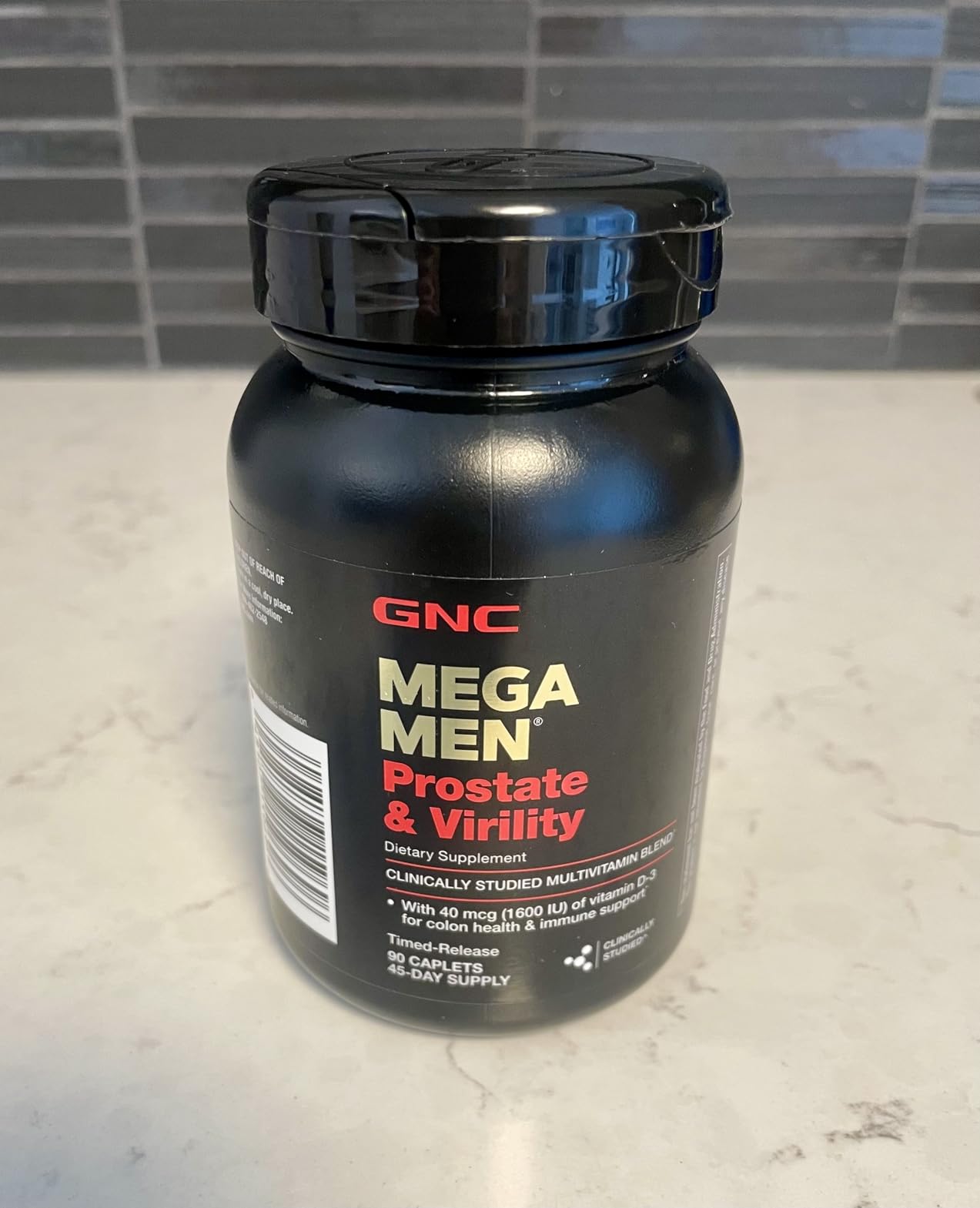 GNC Mega Men Prostate and Virility Multivitamin for Men, Supports Optimal Sexual Health and Prostate Health, 90 Count customer photo 1