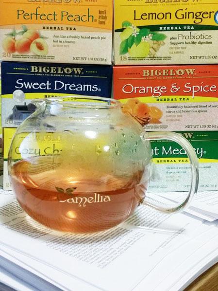 Bigelow Tea, Caffeine Free, 6 Flavor Herbal Tea Variety Pack, Pack of 6 customer photo 1