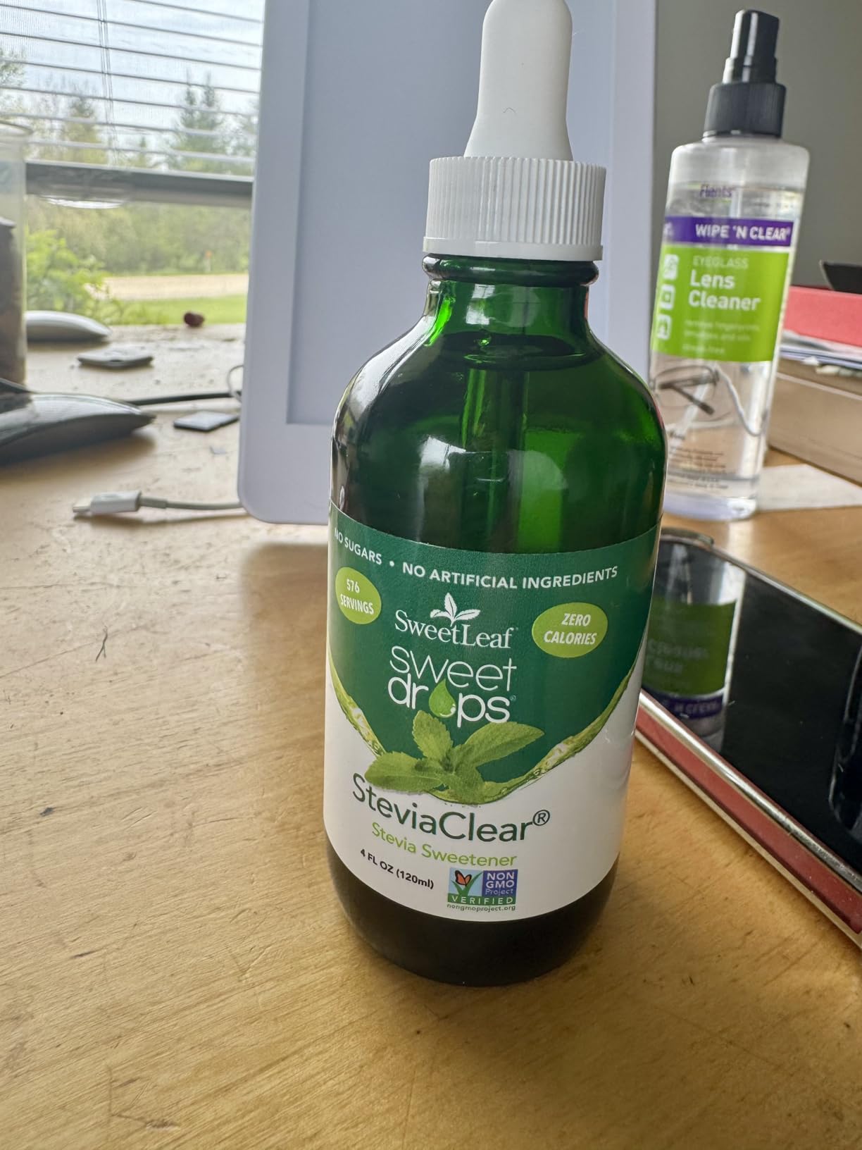 SweetLeaf Sweet Drops - Flavored Stevia Liquid Sweetener, Organic Stevia Extract, Zero Calorie, Stevia Clear, 4 Fl Oz customer photo 1