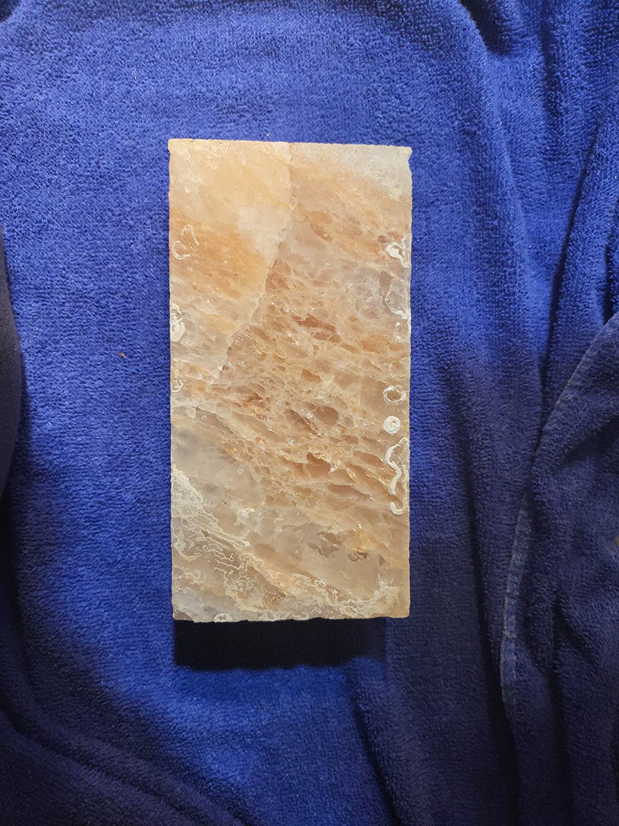 IndusClassic RSP-17 Himalayan Salt Block, Plate, Slab for Cooking, Grilling, Seasoning, And Serving (8X4X2) customer photo 1