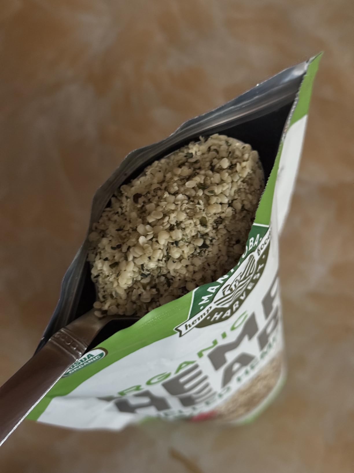 Manitoba Harvest Organic Hemp Hearts, 12oz, 10g Plant Based Protein and 12g Omega 3 & 6 per Srv, Smoothies, yogurt & salad, Non-GMO, Vegan, Keto, Paleo, Gluten Free customer photo 2