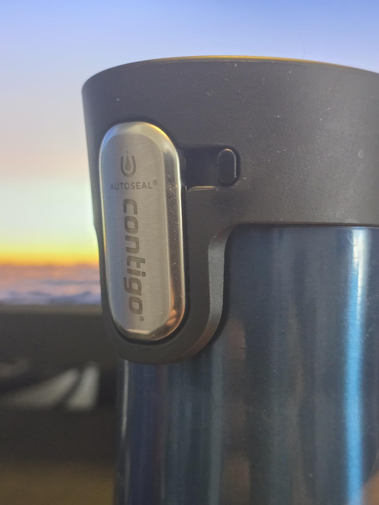 Contigo West Loop Stainless Steel Travel Mug with AUTOSEAL Lid, 16oz, Stainless Steel/Black customer photo 1