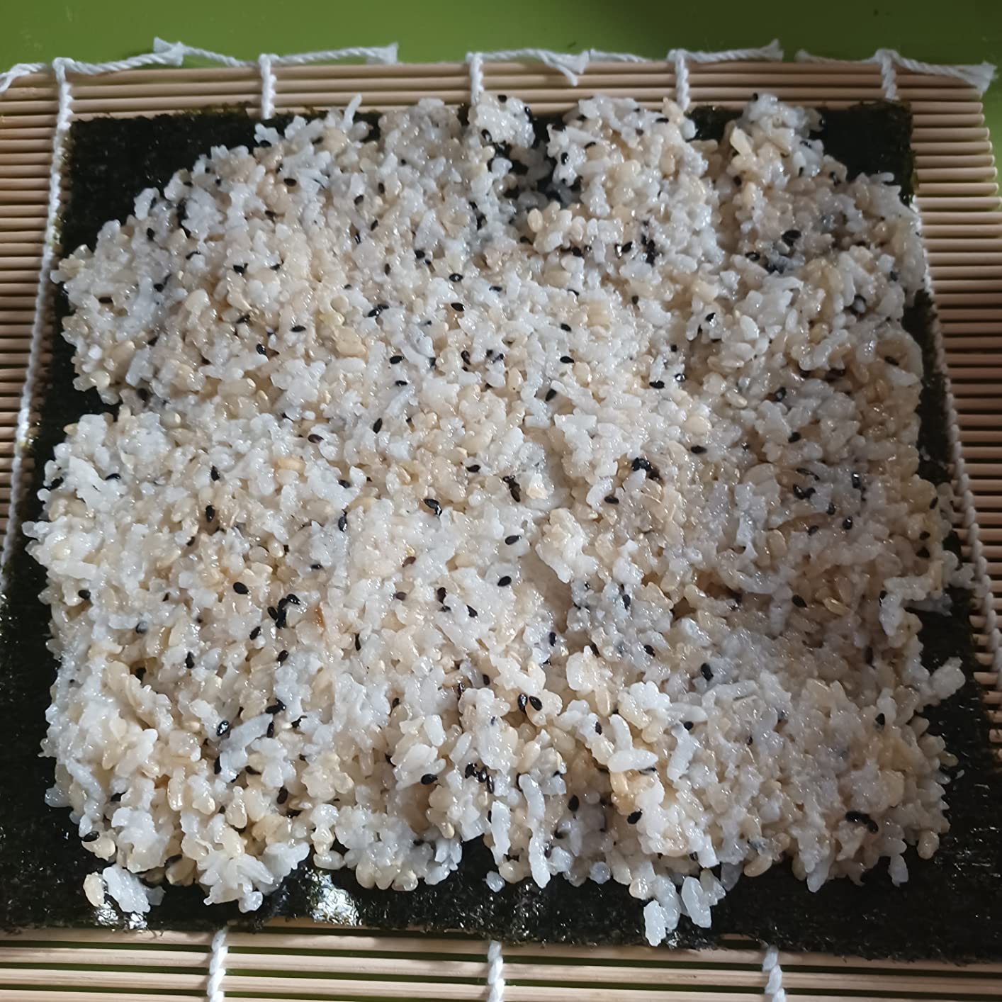 ONE ORGANIC Sushi Nori Premium Roasted Organic Seaweed (50 Full Sheets) customer photo 1