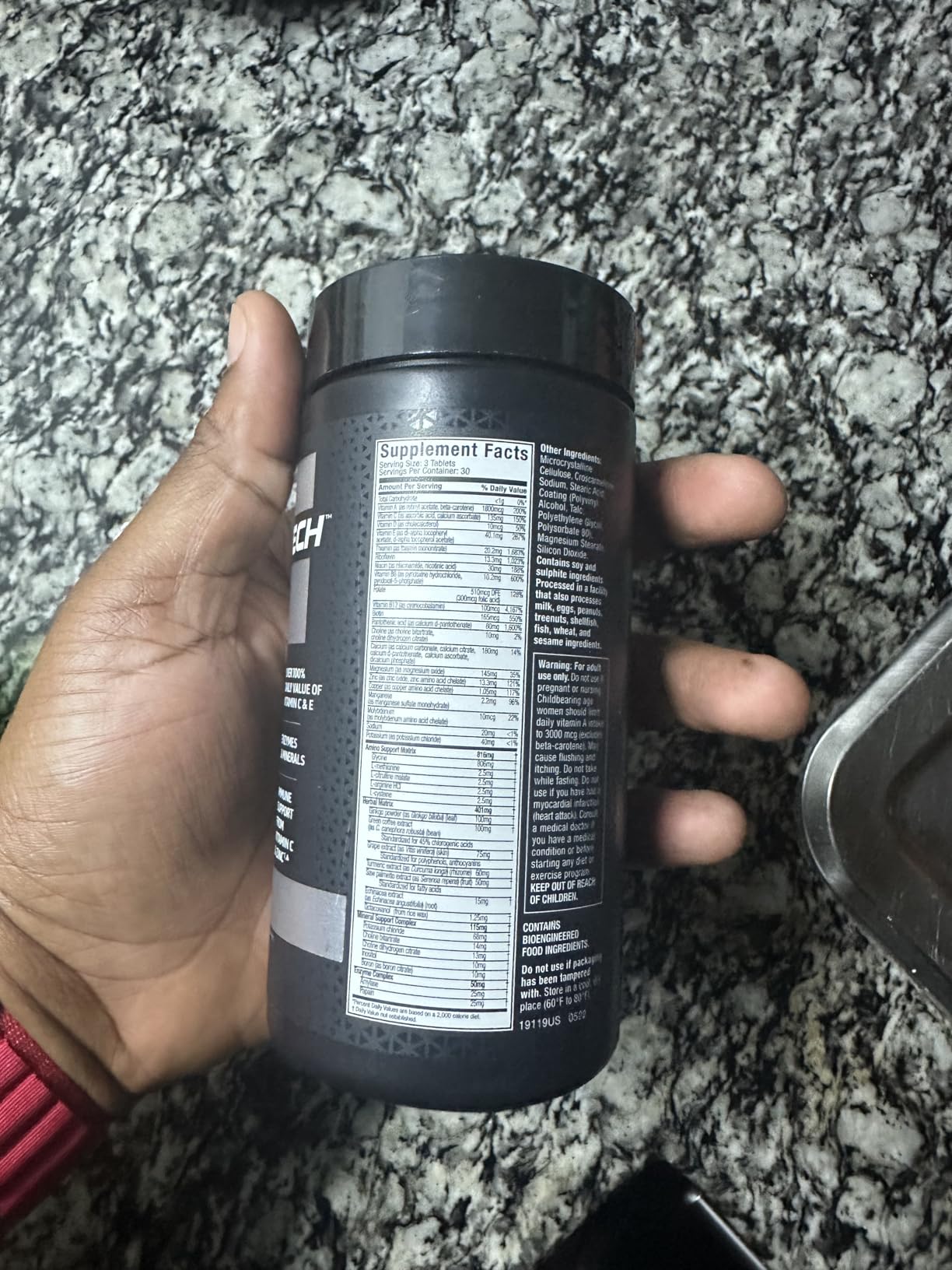 MuscleTech Platinum Multivitamins for Men & Women - Multi-Vitamin Supplement for Immune Support - 18 Vitamins & Minerals, Vitamin A C D E B6 B12 - Daily Workout Supplements for Men - 90 Capsules customer photo 2