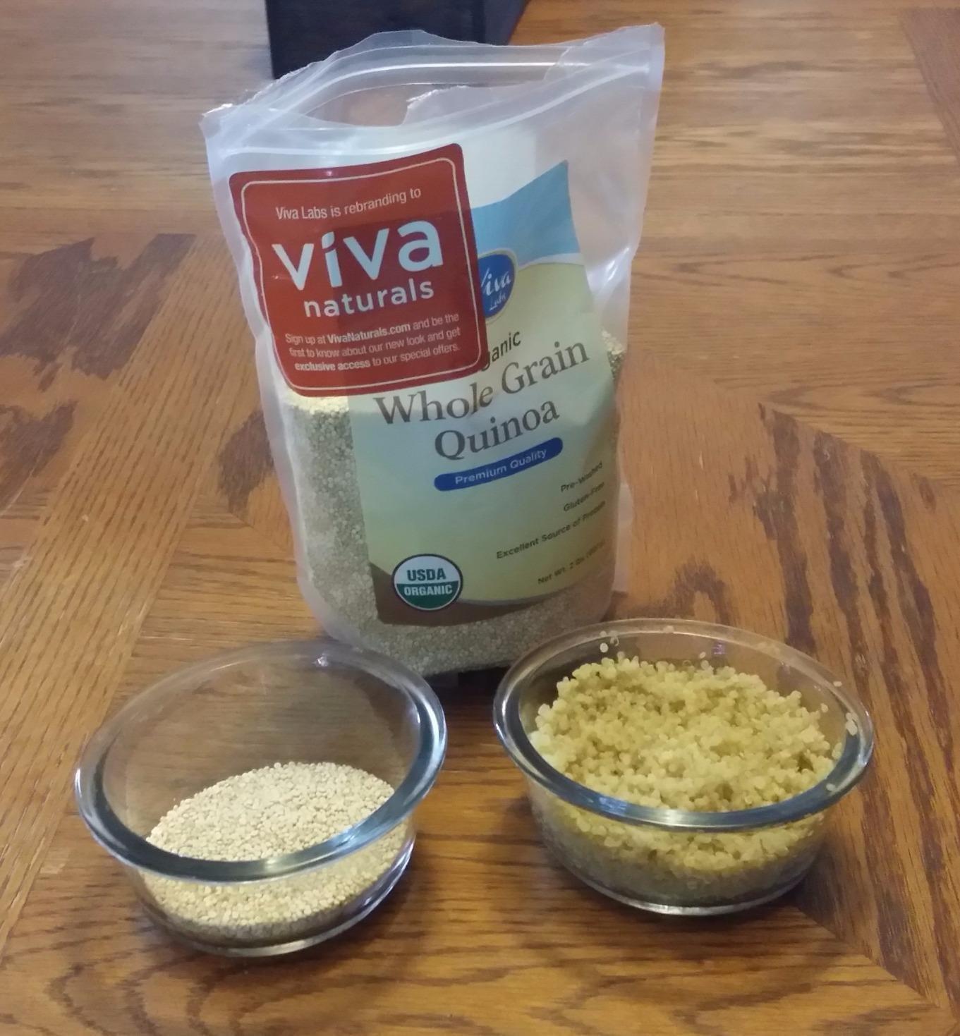 Viva Naturals Organic Quinoa, 4 lb - Pre-Washed Whole Grain, Plant Protein, USDA Organic, Gluten-Free, Non-GMO, Vegan, Kosher Rice and Pasta Substitute customer photo 2