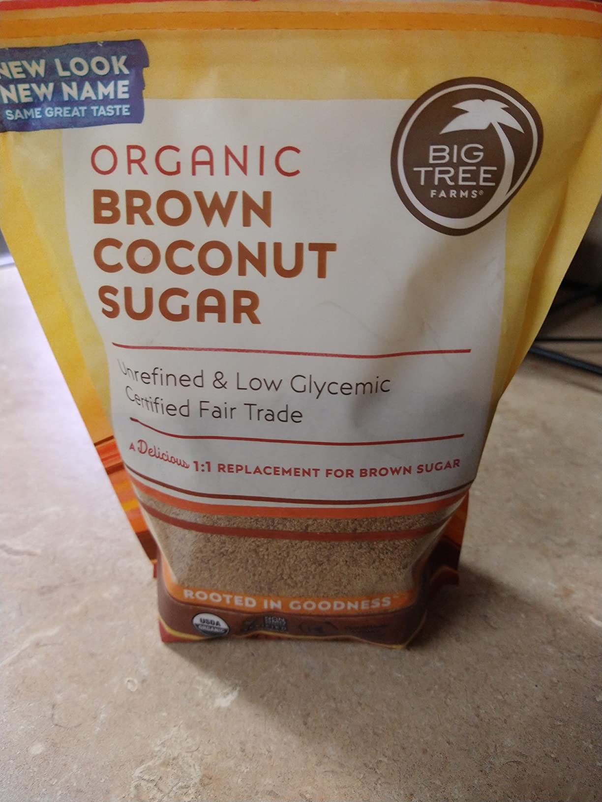 Big Tree Farms Organic Brown Coconut Sugar, Coconut Palm Sugar, Unrefined, Fine Crystals, Cane Sugar Replacement, Perfect for Baking - 1 Pound customer photo 2