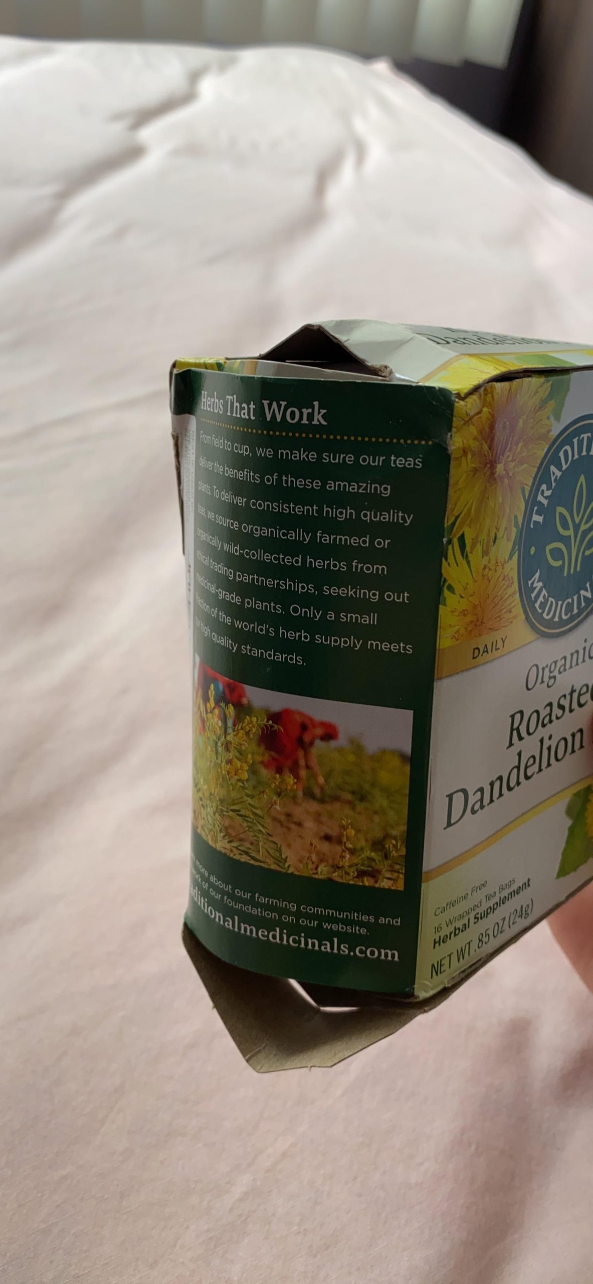 Traditional Medicinals Roasted Dandelion Root Herbal Tea, 16 ct customer photo 2