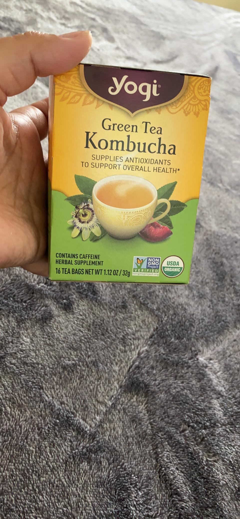 Yogi Tea, Kombucha Green, 16 ct customer photo 1