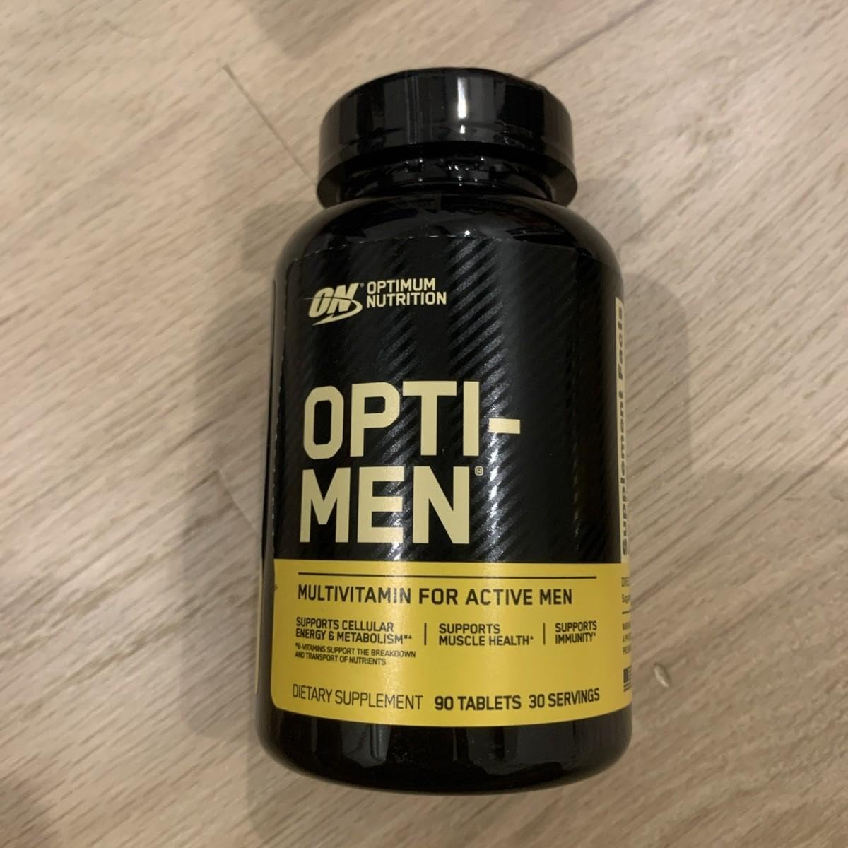 Optimum Nutrition Opti-Men, Vitamin C, Zinc and Vitamin D, E, B12 for Immune Support Mens Daily Multivitamin Supplement, 150 Count customer photo 1