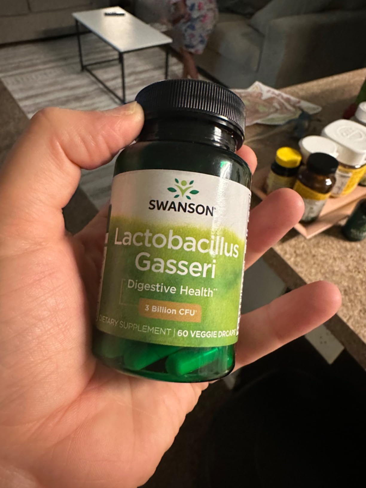 Swanson Lactobacillus Gasseri Probiotic for Adults Seeking Digestive and Metabolic Support with 3 Billion CFU - Acid-Resistant, No Refrigeration (60 Vegan Capsules) customer photo 2