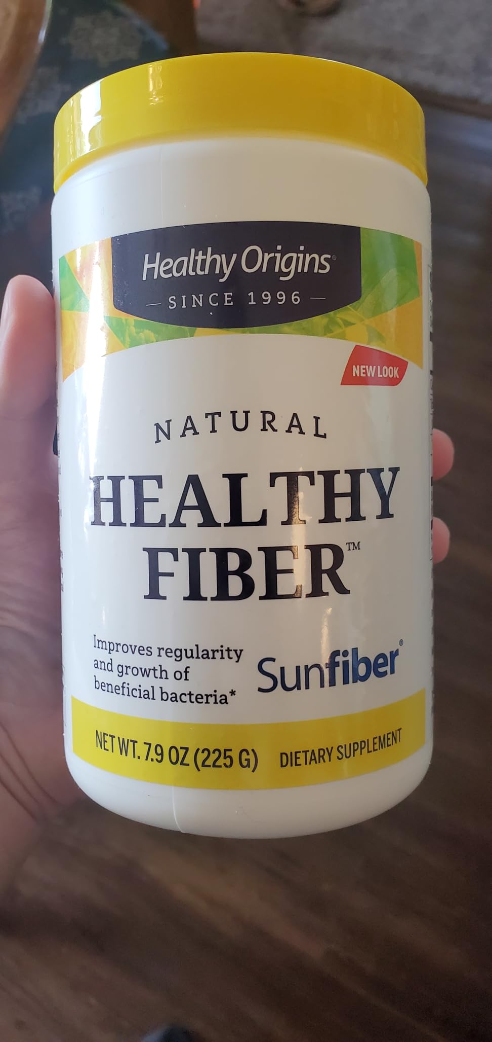 Healthy Origins Healthy Fiber Powder 7.9 oz (225g) - Featuring Sunfiber Partially Hydrolyzed Guar Gum (PHGG) - Supports Digestive Regularity, Intestinal Health & Prebiotic Care customer photo 2
