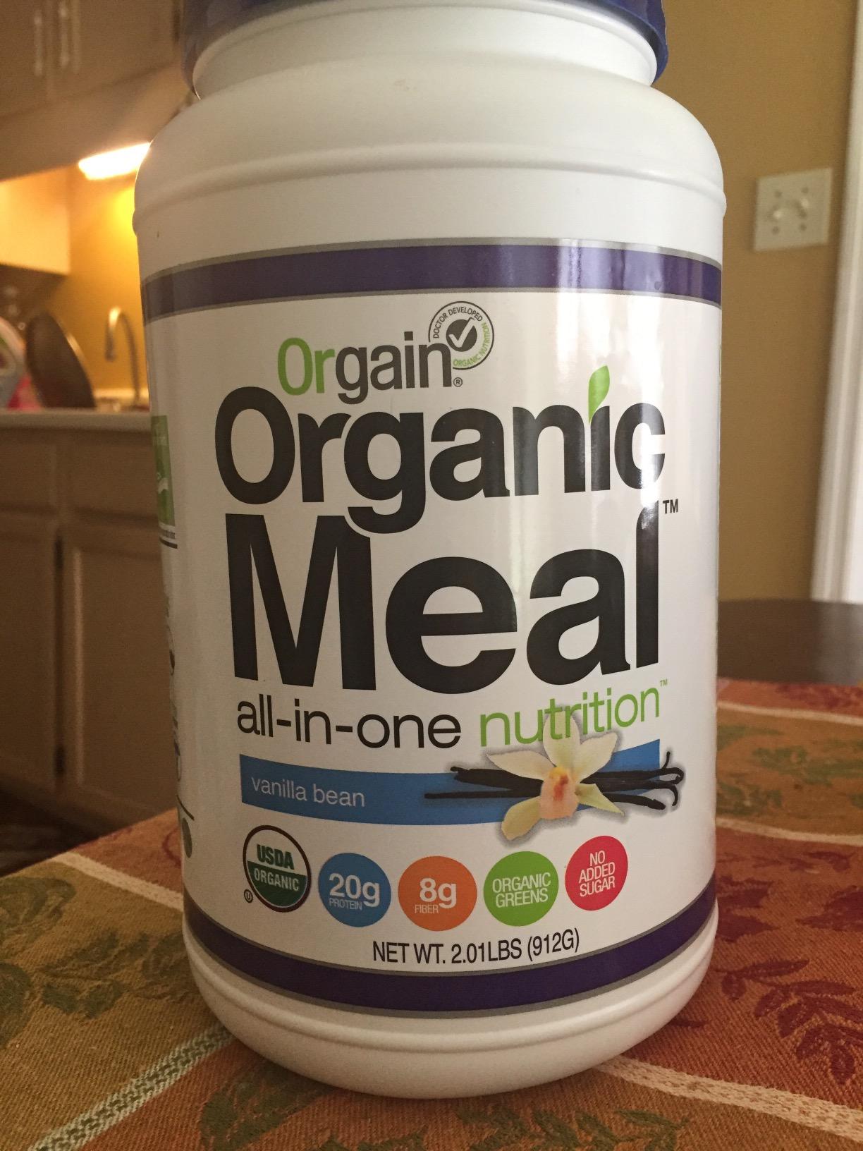 Orgain Organic Vegan Meal Replacement Protein Powder, Vanilla Bean - 20g Plant Based Protein, Gluten Free, Dairy Free, Lactose Free, Soy Free, No Sugar Added, For Smoothies & Shakes - 2.03lb customer photo 2