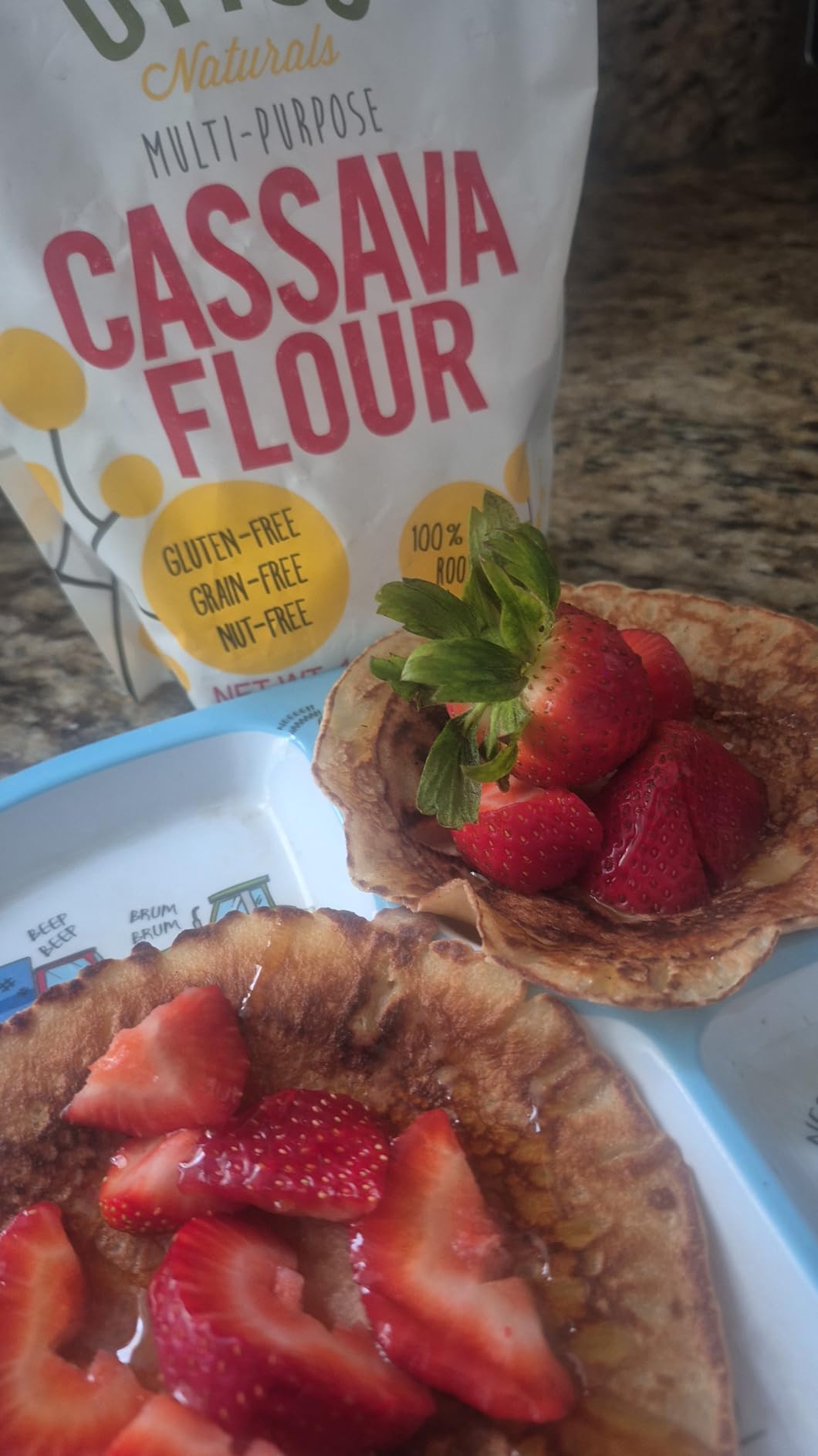 Otto's Naturals Multi-Purpose Cassava Flour, Non-GMO, Gluten-Free, Grain, Nut and Gum-Free, 1-to-1 Wheat Flour Alternative, Paleo, AIP, 2 lb customer photo 1