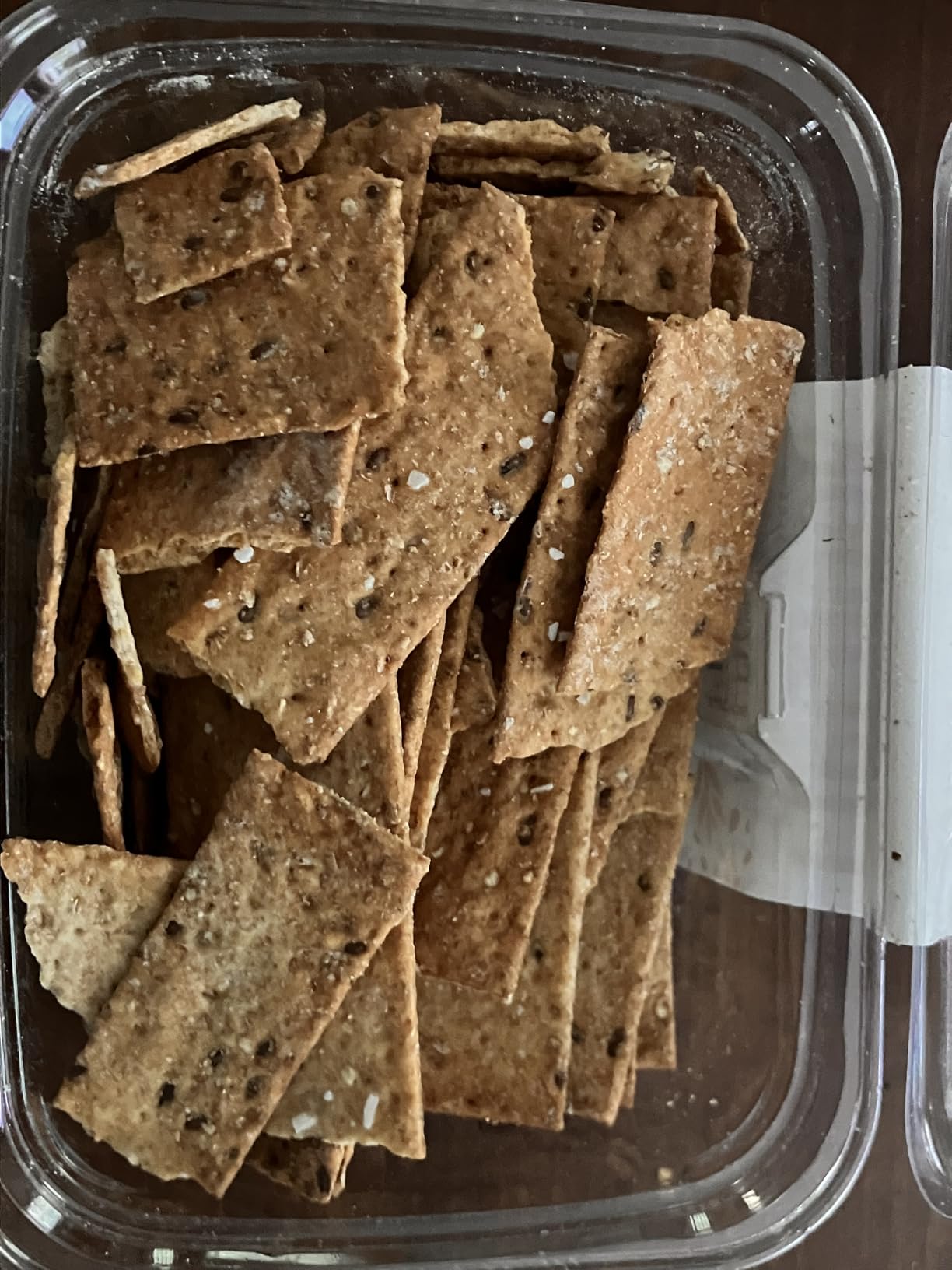 Firehook Multigrain Flax Crackers - Artisan Baked, Uniquely Crunchy & Hearty, Made with Whole Grains & Flax Seeds - Organic, Non-GMO, Kosher - 8 oz Box customer photo 1