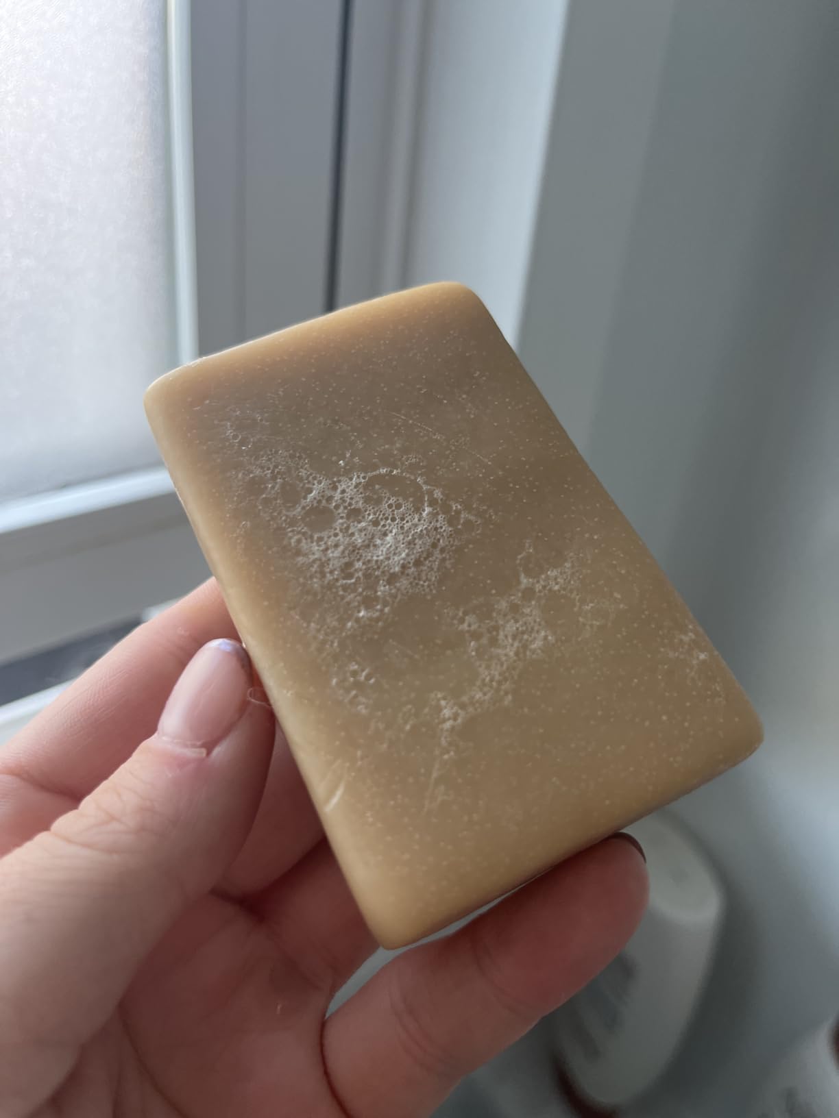 4 Goat Milk Soap Bars with Honey - Handmade in USA. All Natural Soap, Unscented, Fragrance Free, Fresh Goats Milk. Wonderful for Sensitive Skin and Babies. SLS, Paraben, GMO-Free customer photo 2