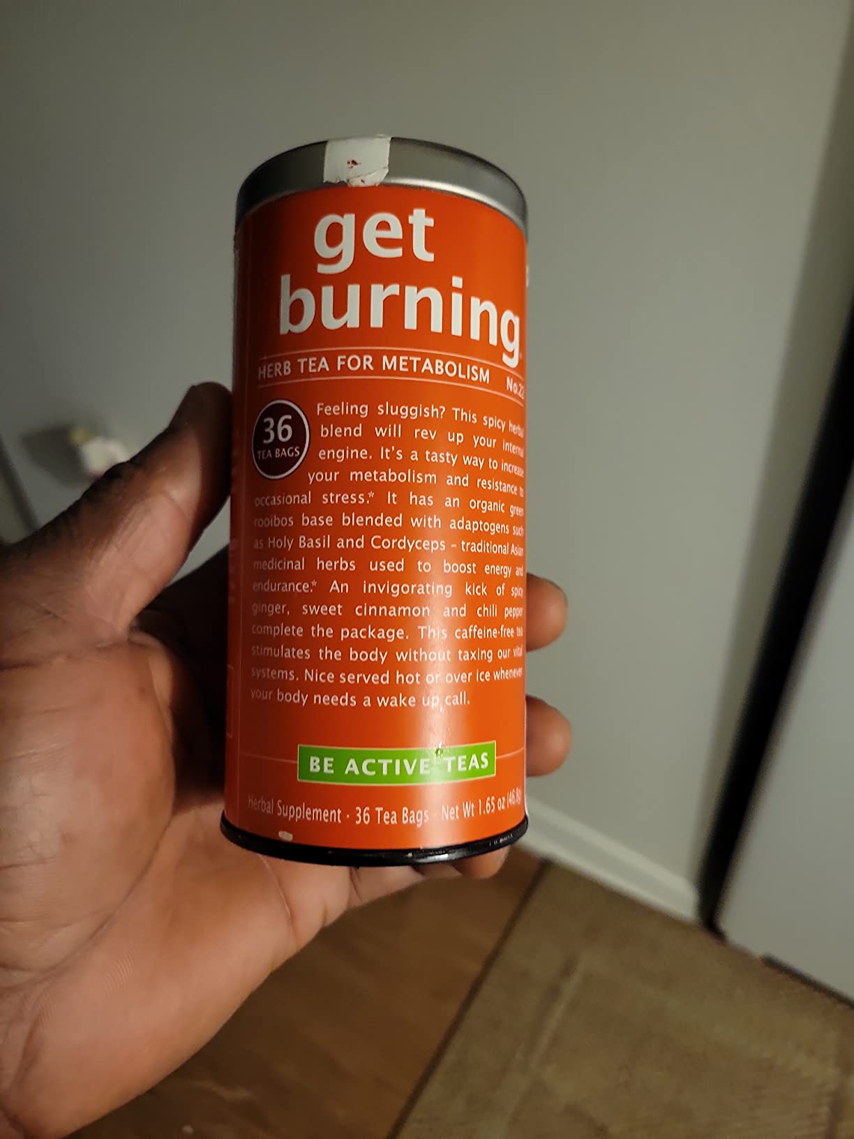 The Republic of Tea - Get Burning - Herb Tea for Metabolism, 36 Tea Bags customer photo 1