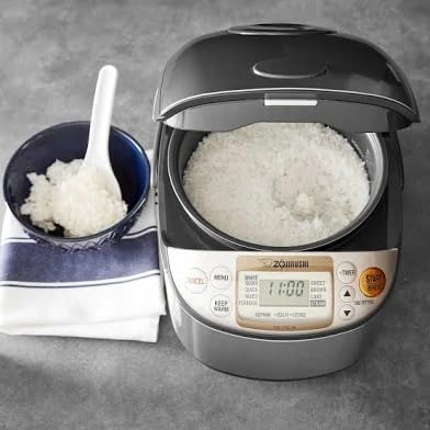 Zojirushi NP-HCC10XH Induction Heating System Rice Cooker and Warmer, 5.5-Cup, Stainless Dark Gray customer photo 1