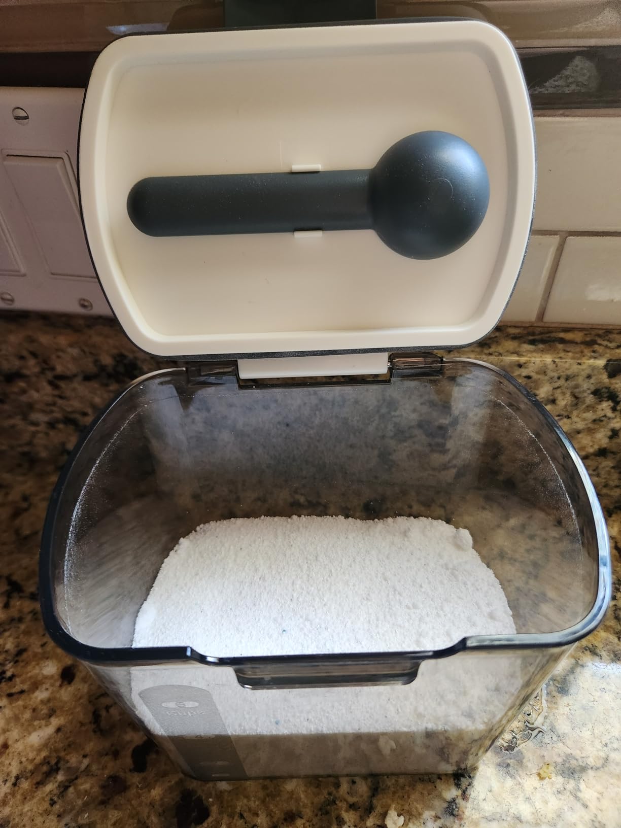 ProKeeper 1.5-Quart Coffee Storage Container with Scoop - Tinted, Airtight Plastic customer photo 1
