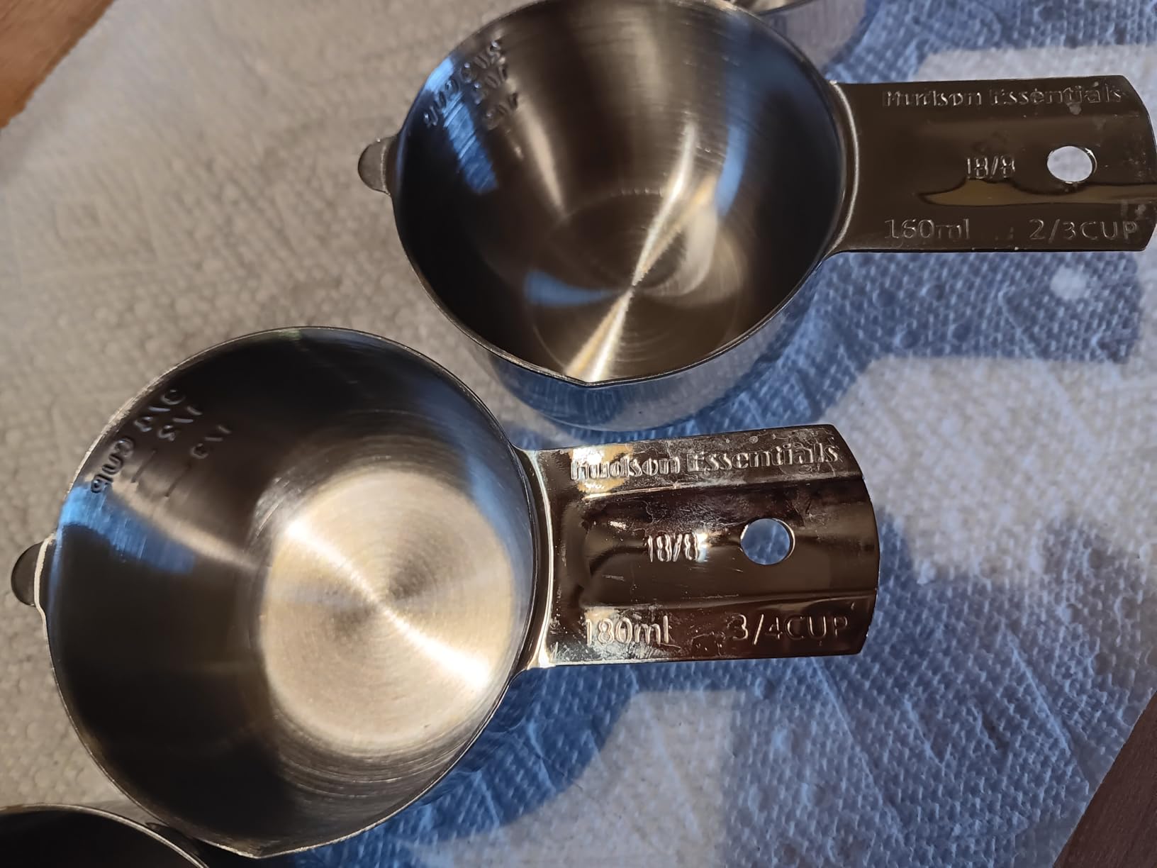 Hudson Essentials Stainless Steel Measuring Cups Set (6 Piece Set) customer photo 1