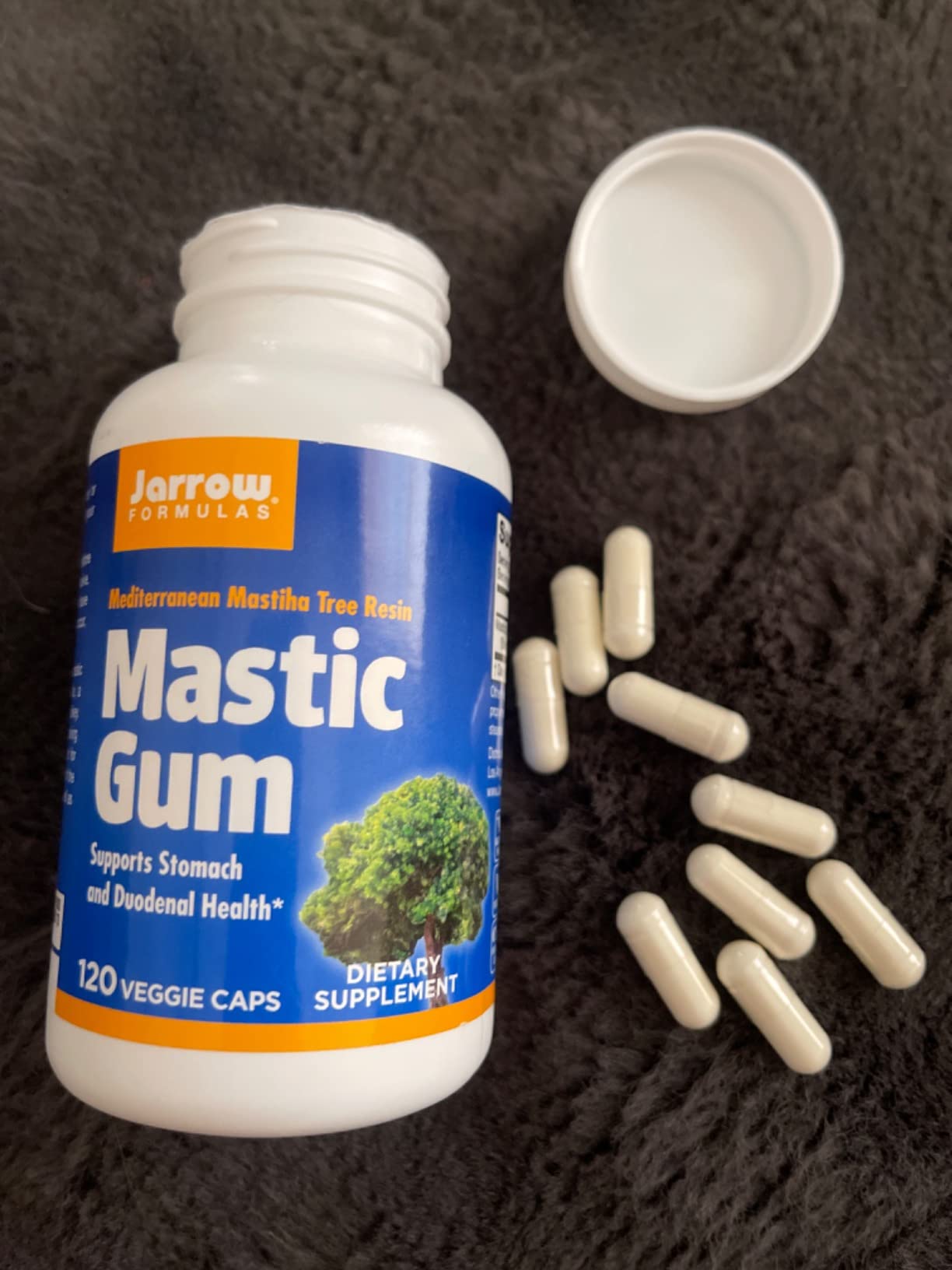 Jarrow Formulas Mastic Gum 1000 mg - 120 Veggie Caps - Mastic Gum Capsules Supporting Stomach and Duodenal Health - 60 Servings customer photo 2