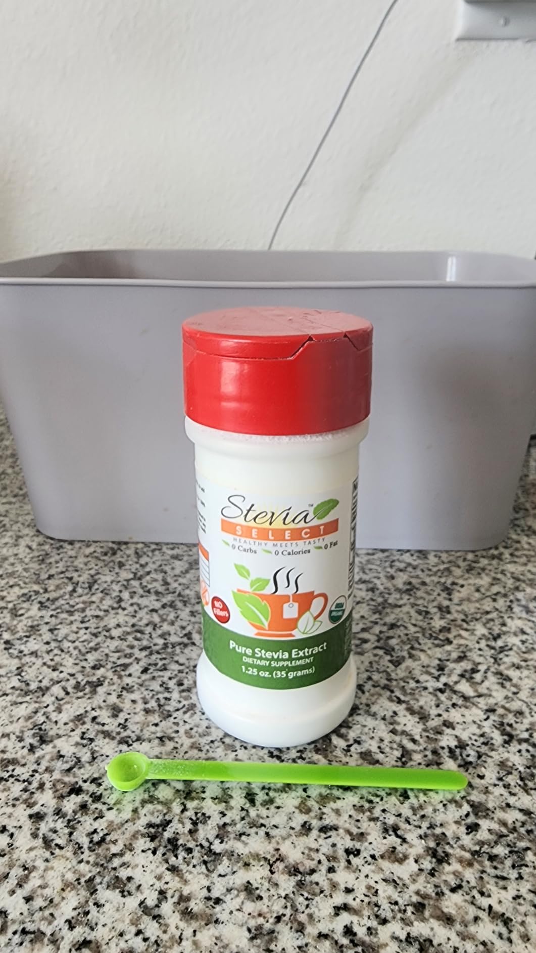 Stevia Select Plain Stevia Liquid Drops - Zero Calorie Sweetener - All Natural Liquid Pure Stevia Extract - Plant Based Sugar Substitute, 2 Oz customer photo 1