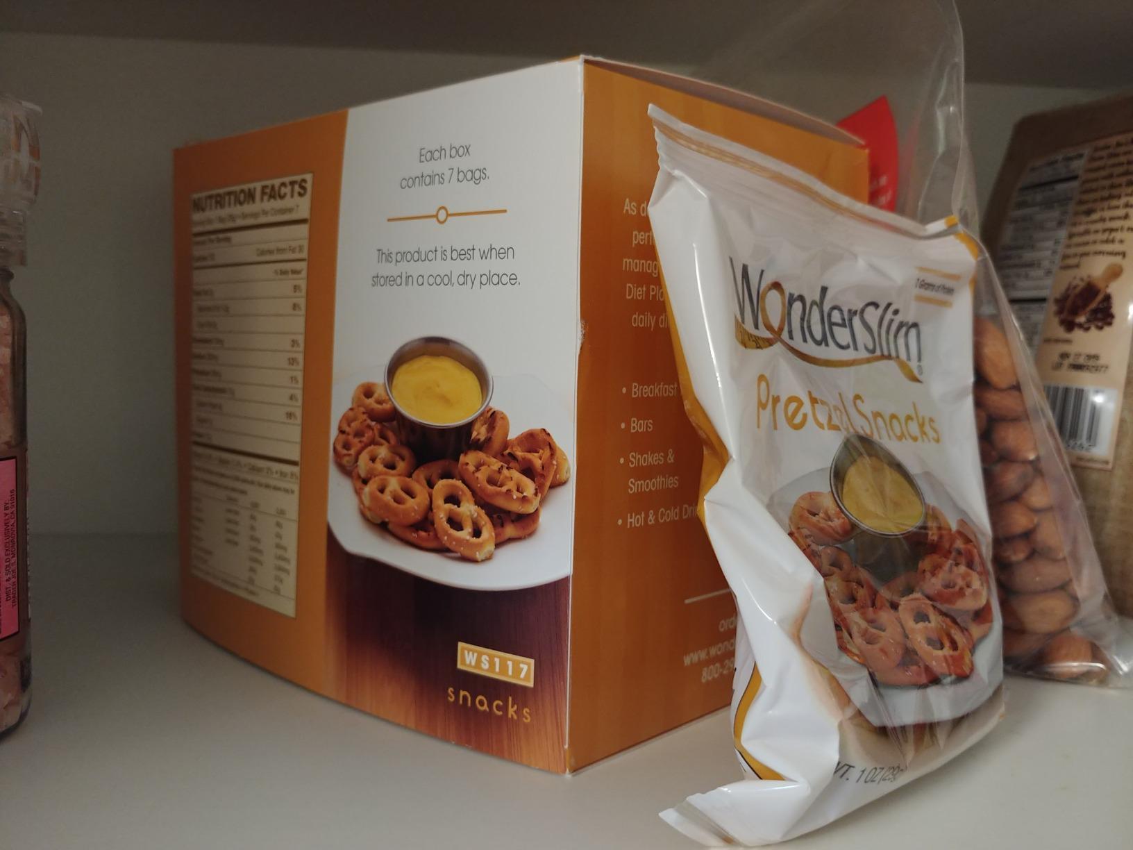 WonderSlim Protein Pretzel Snacks, 120 Calories, 12g Protein, 4g Fiber (7ct) customer photo 1