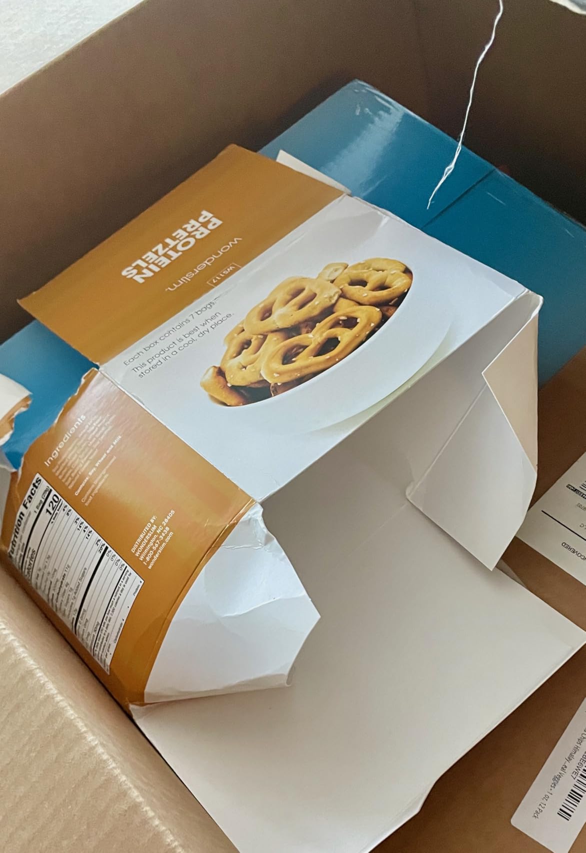 WonderSlim Protein Pretzel Snacks, 120 Calories, 12g Protein, 4g Fiber (7ct) customer photo 2