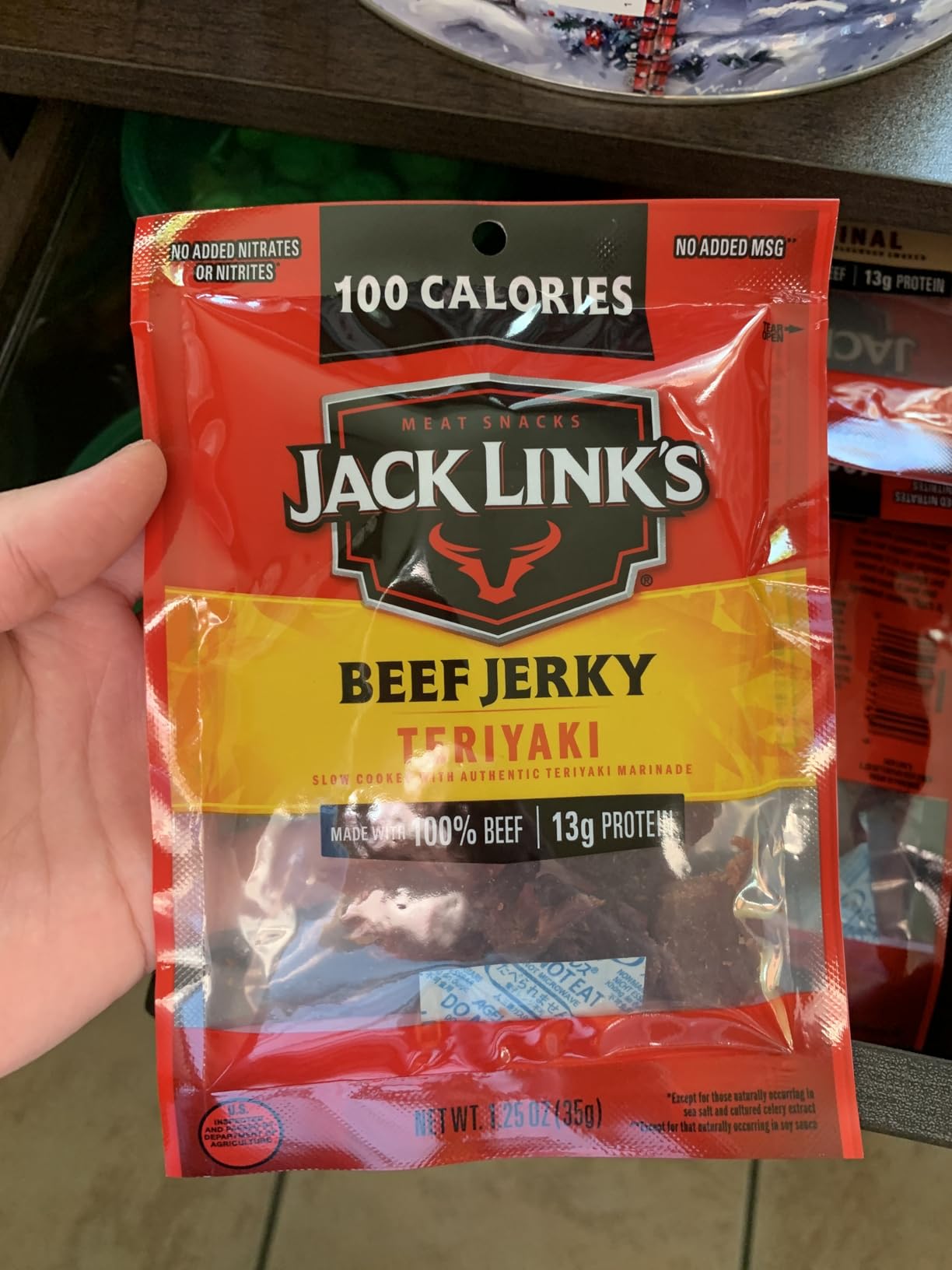 Jack Link's Beef Jerky Variety Pack - Original and Teriyaki - (9 Pack) 1.25 oz Bag - 13g Protein per Serving customer photo 2