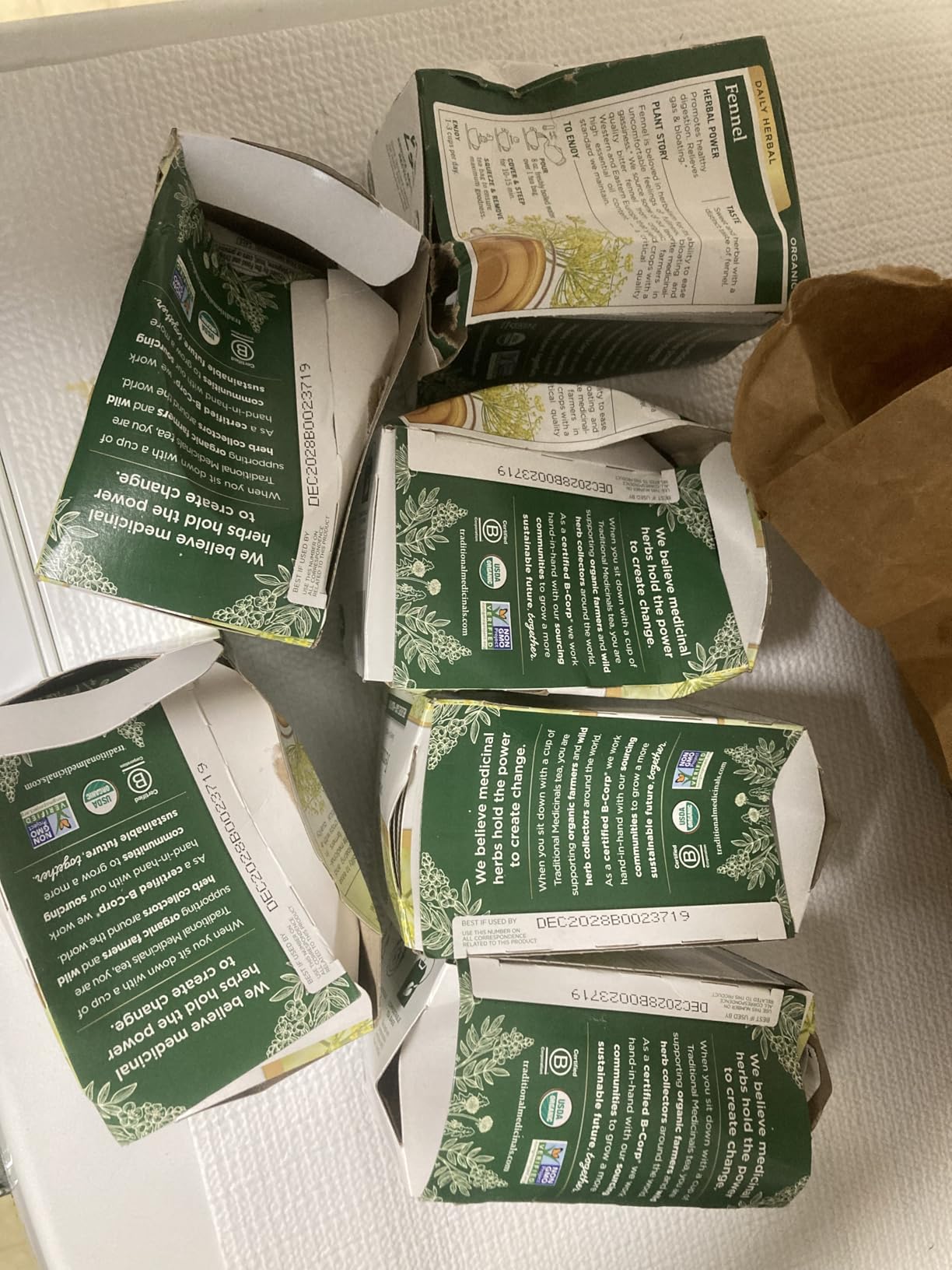 Traditional Medicinals Tea, Organic Fennel, Promotes Healthy Digestion, 16 Tea Bags customer photo 1