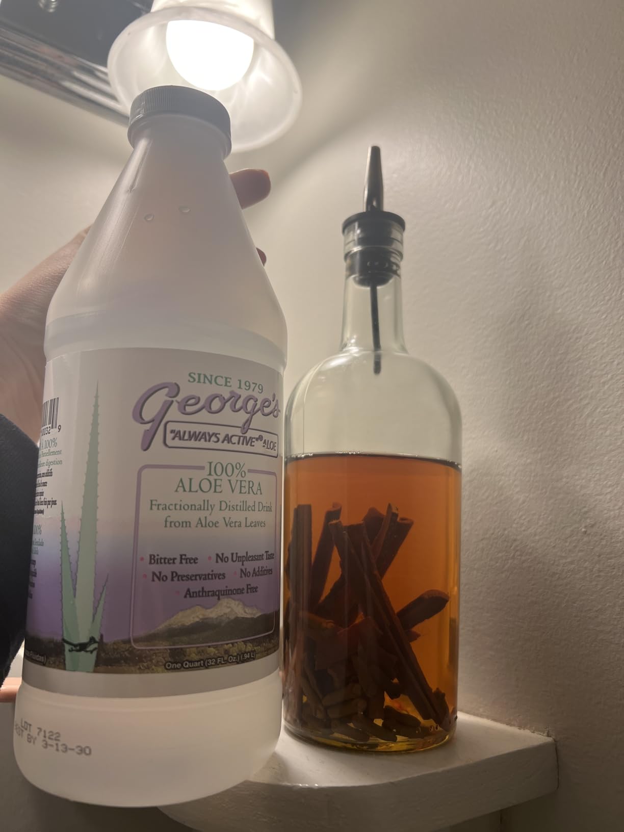 George's Aloe Vera, 100% Aloe Vera Liquid, 32 fl oz (.94 l) customer photo 1
