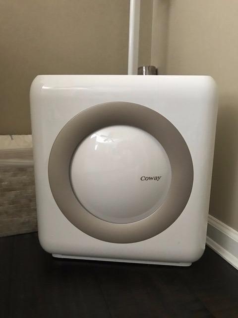 COWAY Air Purifier for Home Up to 1,748ft², HEPA Filter for Smoke, Allergies, Pet Dander, Odor, Air Quality Monitor, Auto&Eco Mode, Timer, Filter Indicator, 3yr Warranty, Mighty AP-1512HH(W), White customer photo 2