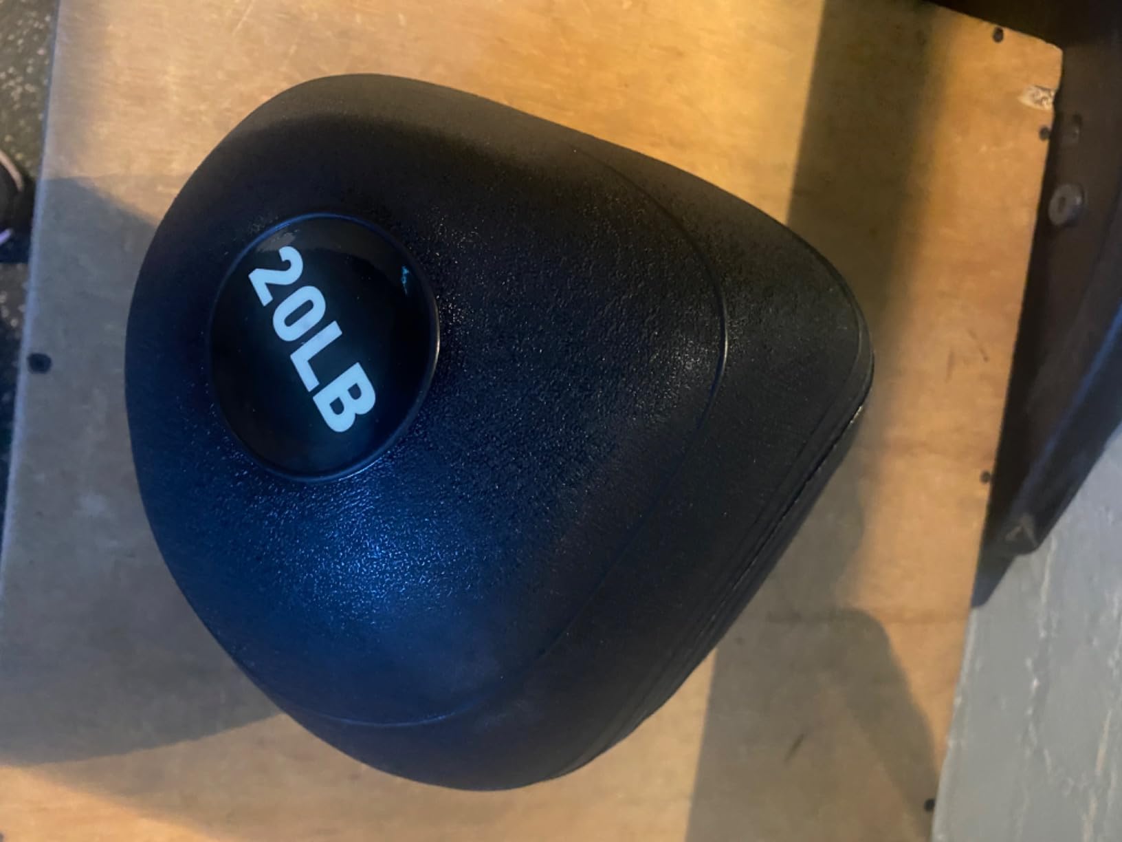 Lifeline Fitness Weighted Slam Ball - Easy to Grip Slam Ball for Home Gym and HIIT Workouts customer photo 1