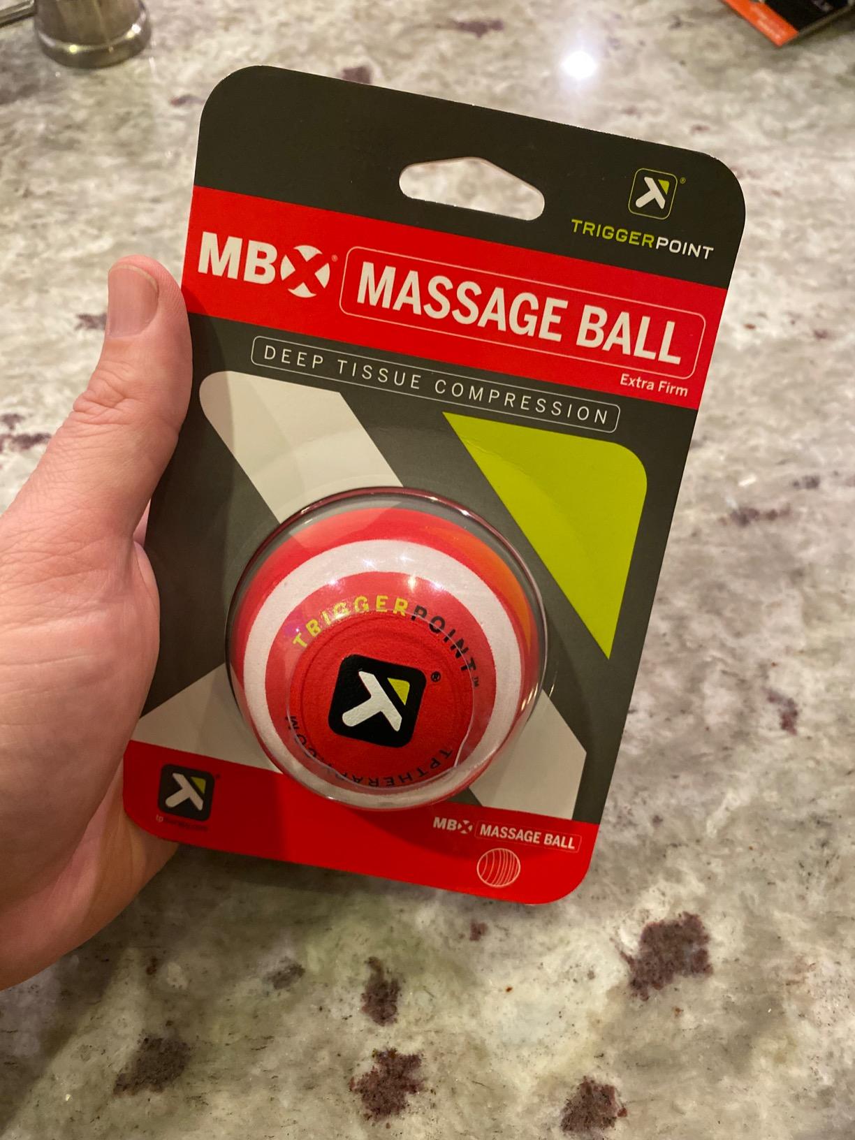Trigger Point Performance TriggerPoint Foam Massage Ball for Deep-Tissue Massage, MBX Extra Firm (2.6-inch) customer photo 2