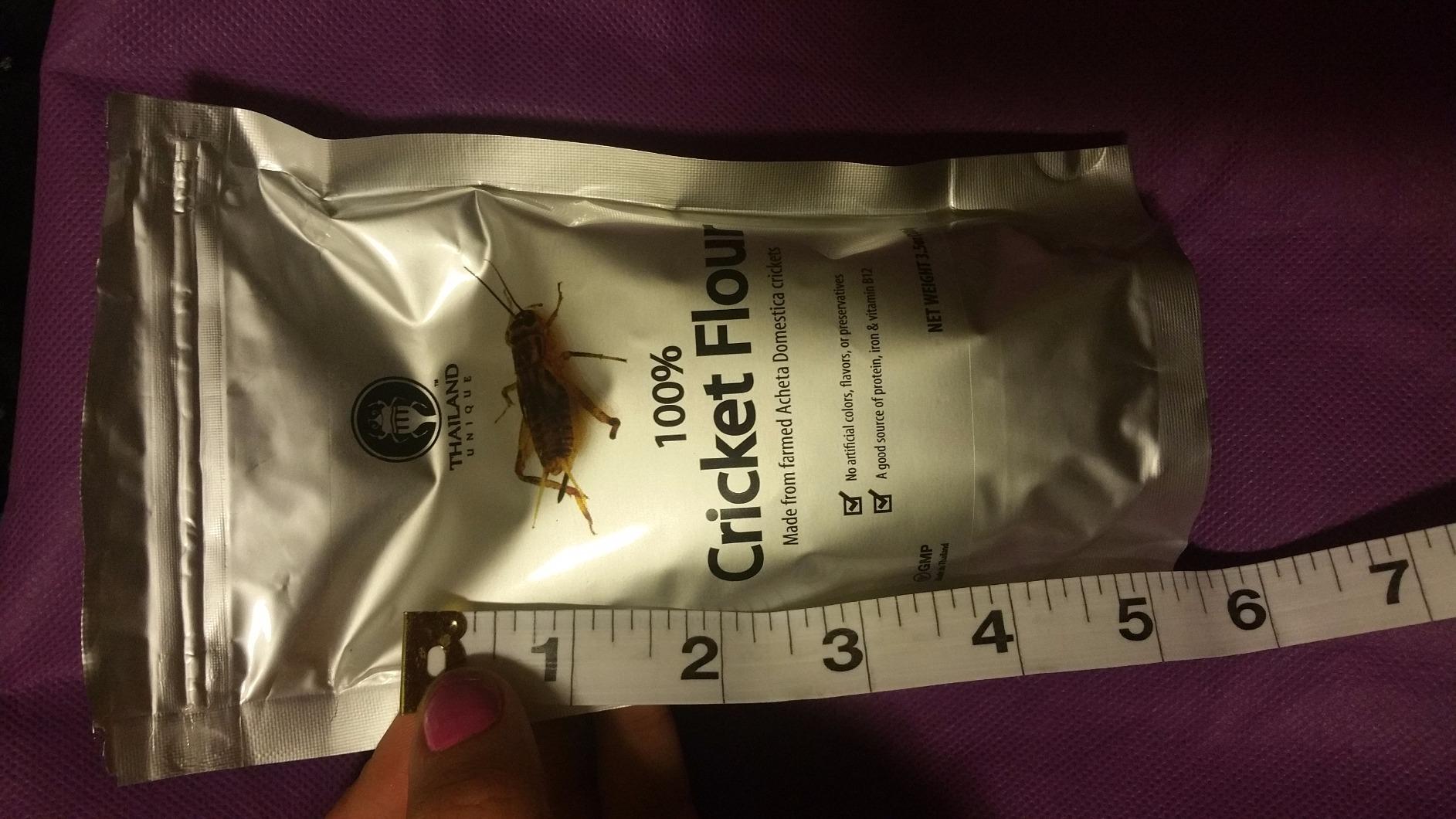 Thailand Unique Cricket Powder 2-Pack (100% Cricket; .44 Lb; 70g protein Per Cup) customer photo 1