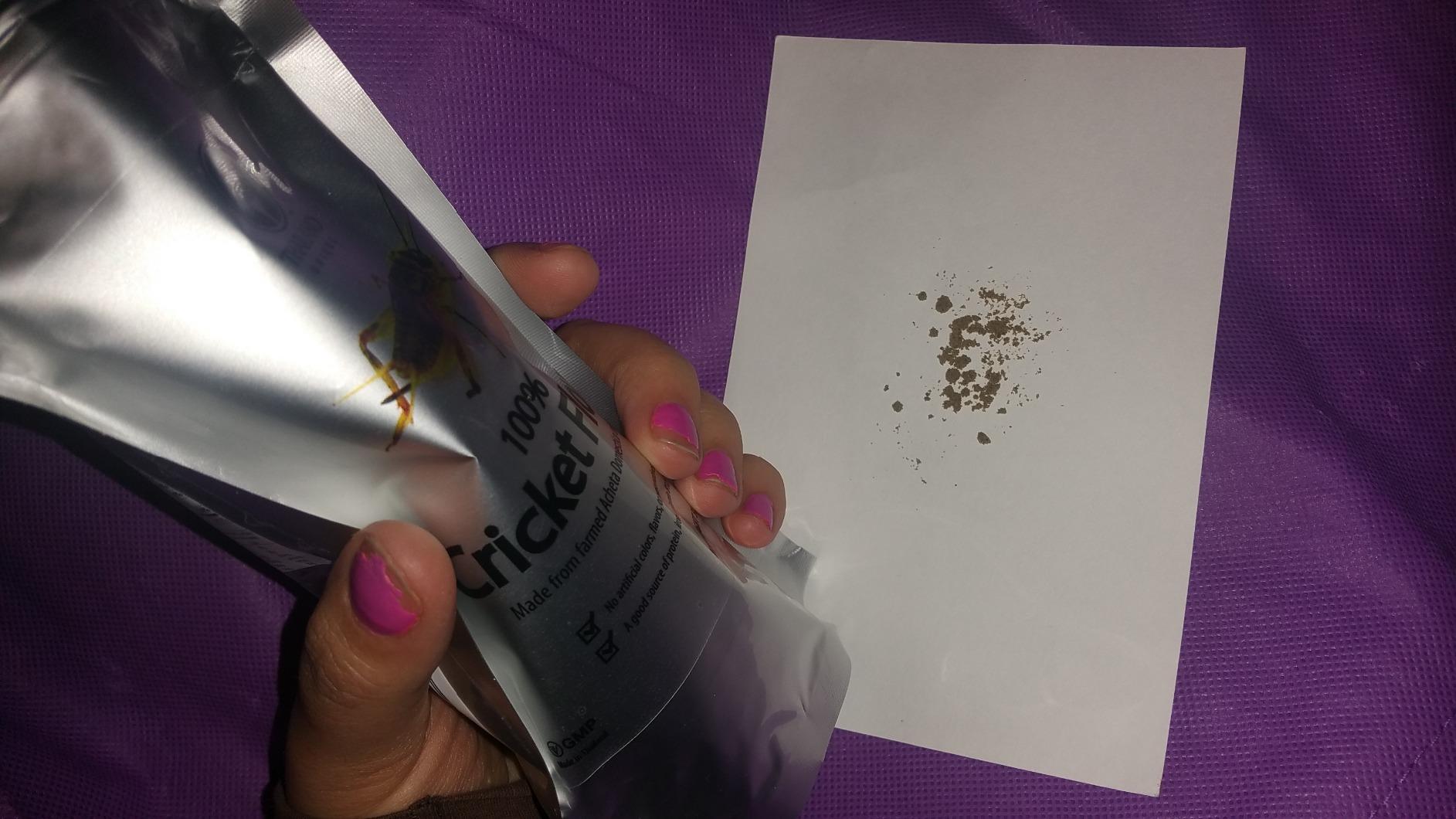 Thailand Unique Cricket Powder 2-Pack (100% Cricket; .44 Lb; 70g protein Per Cup) customer photo 2