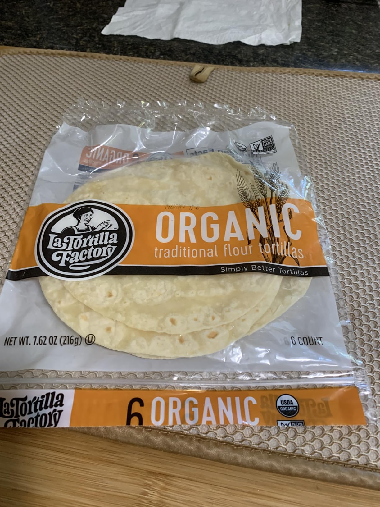 La Tortilla Factory, Tortilla Traditional Organic, 6 Count, 7.62 Ounce customer photo 1
