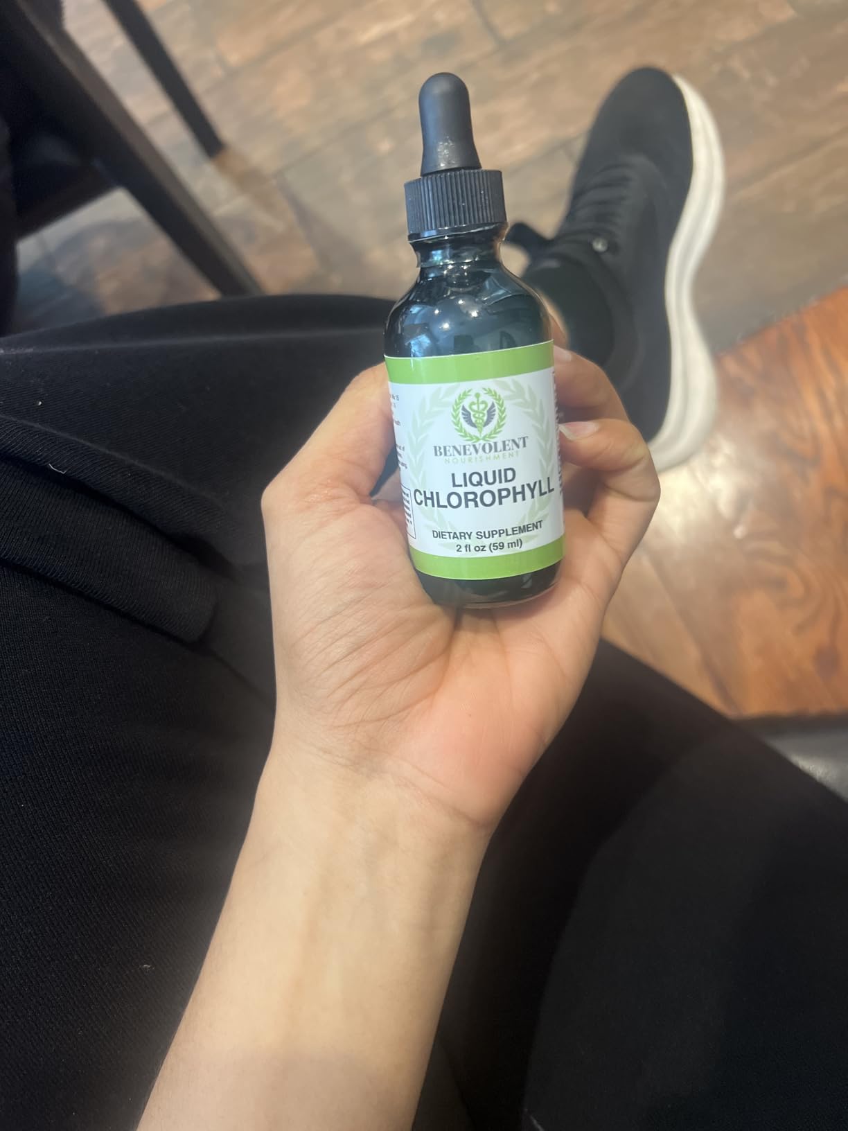 Benevolent Nourishment Chlorophyll Supplement, Detox & Immune Support, Internal Deodorizer, Liquid Drops customer photo 1