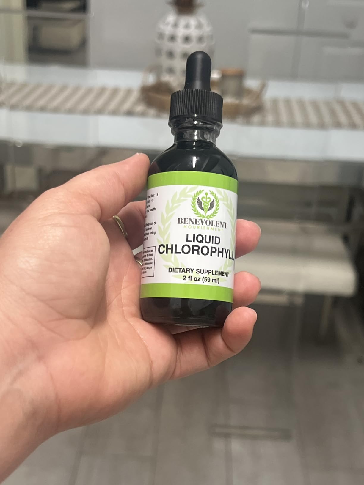 Benevolent Nourishment Chlorophyll Supplement, Detox & Immune Support, Internal Deodorizer, Liquid Drops customer photo 2
