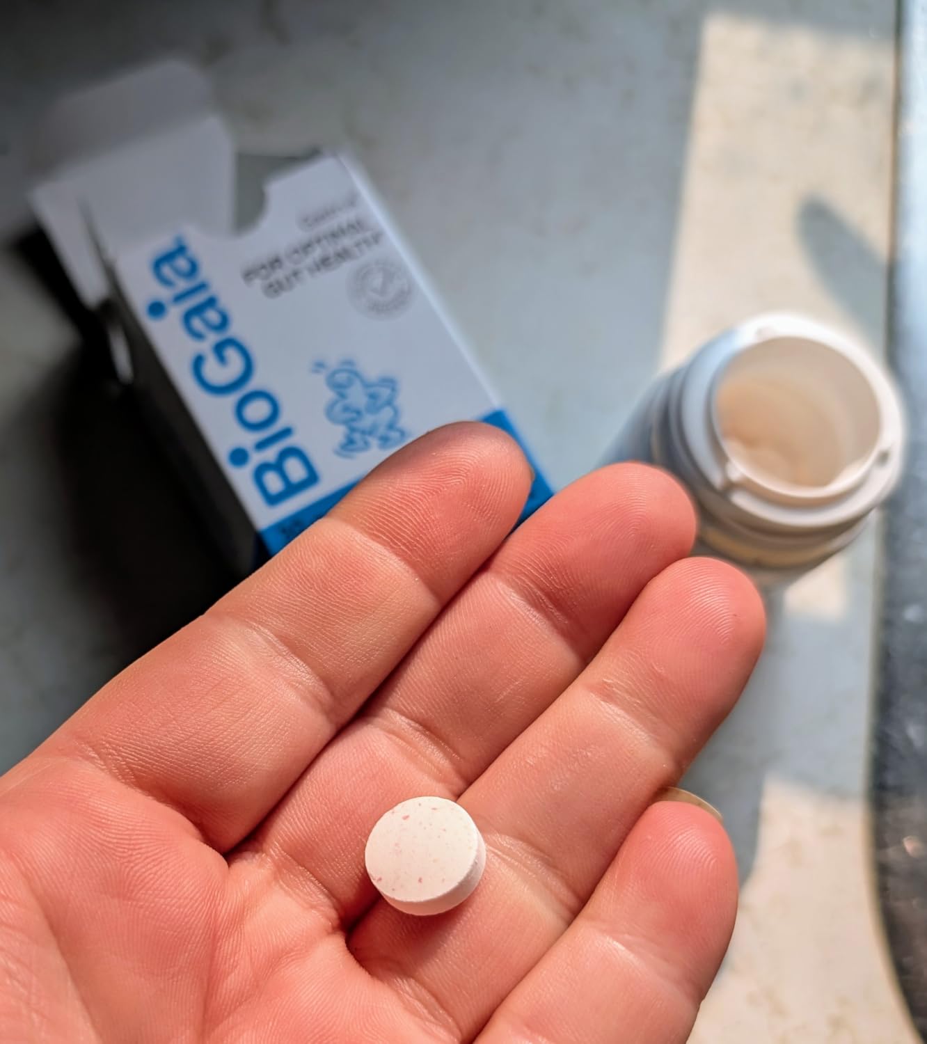 BioGaia Gastrus Gut Health Probiotic | Eases Abdominal Discomfort, Gas & Bloating | Promotes Regularity & a Healthy Gut | Contributes to a Balanced Microbiome | Backed by 30 Years of Research customer photo 2