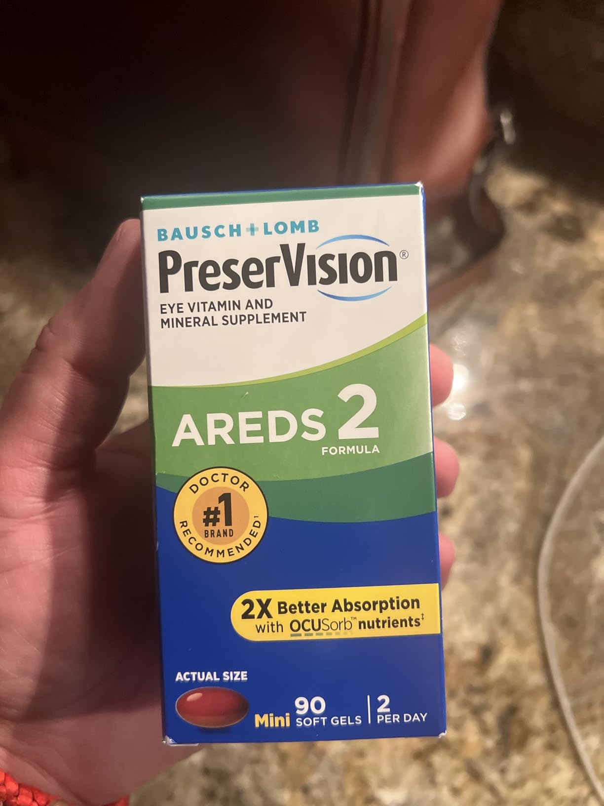 PreserVision AREDS 2 Eye Vitamins Lutein & Zeaxanthin, 90 Softgels customer photo 1
