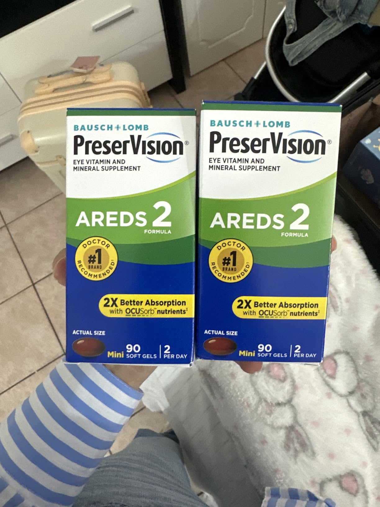 PreserVision AREDS 2 Eye Vitamins Lutein & Zeaxanthin, 90 Softgels customer photo 2