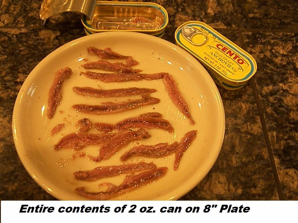 Cento Flat Fillet Anchovies in Olive Oil, 2 Oz, Firm, Skinless, Boneless, Canned Moroccan Anchovy Fillets for Salad, Pizza, Pasta, Easy to Open Pull Top Lid - Non-GMO, BPA Free, Gluten-Free customer photo 1