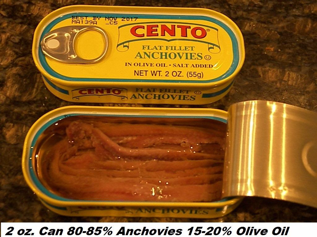 Cento Flat Fillet Anchovies in Olive Oil, 2 Oz, Firm, Skinless, Boneless, Canned Moroccan Anchovy Fillets for Salad, Pizza, Pasta, Easy to Open Pull Top Lid - Non-GMO, BPA Free, Gluten-Free customer photo 2