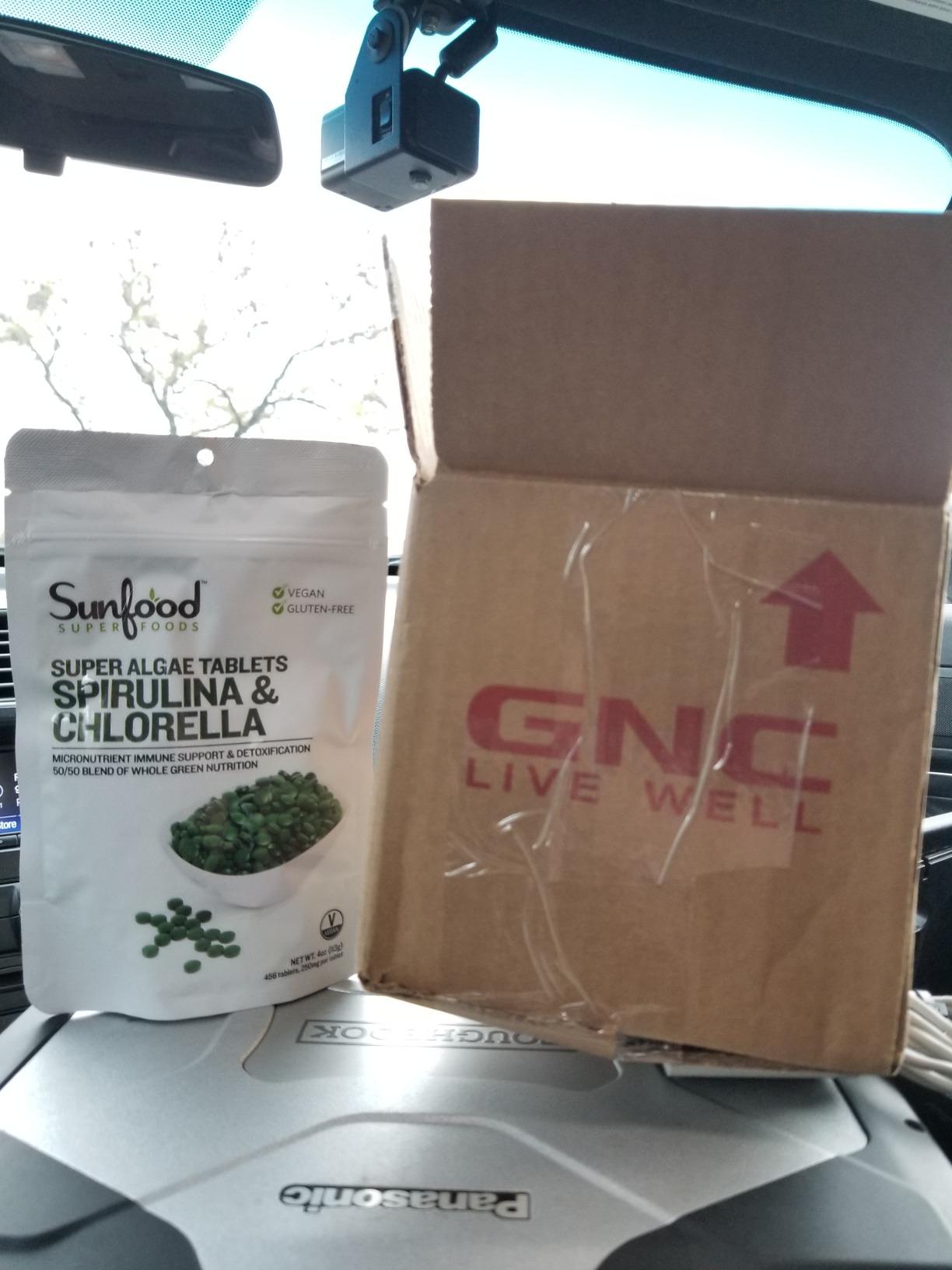 Sunfood Superfoods Chlorella Spirulina Tablets - Spirulina and Chlorella Green Algae Tablets for Women & Men, Source of Chlorophyll, B Vitamins, and Protein, Broken Cell Wall, Vegan - 4 oz Bag customer photo 1