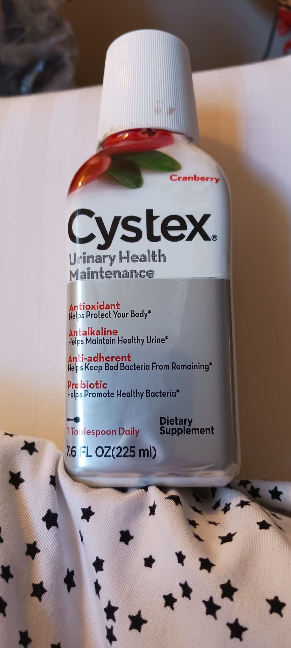 Cystex Cranberry Urinary Health Supplement Liquid - D-Mannose, Prebiotic, & Vitamin C for Urinary Tract & Bladder Support - Daily Urinary Wellness for Women & Men, Sugar-Free - 7.6 fl oz customer photo 1