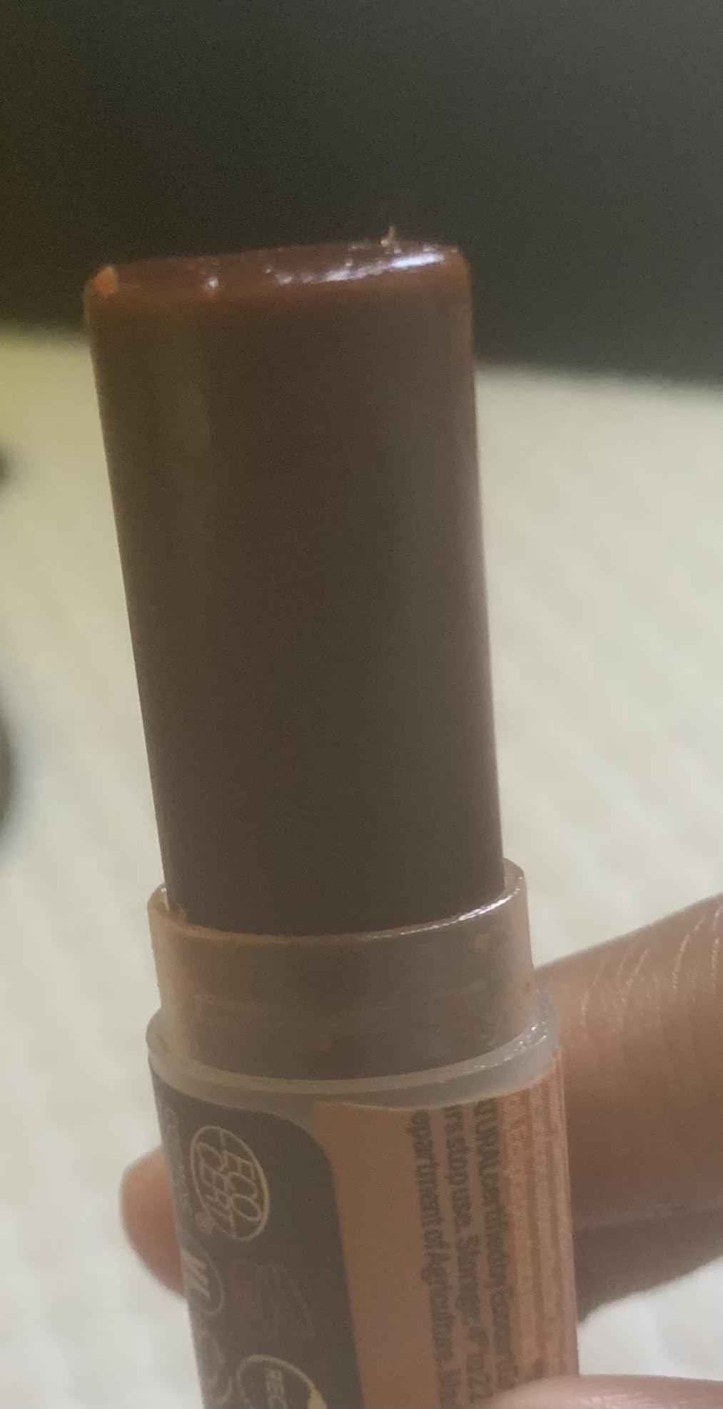 Hurraw! Unscented Lip Balm: Organic, Certified Vegan, Cruelty and Gluten Free. Non-GMO, 100% Natural Ingredients. Bee, Shea, Soy and Palm Free. Made in USA customer photo 2
