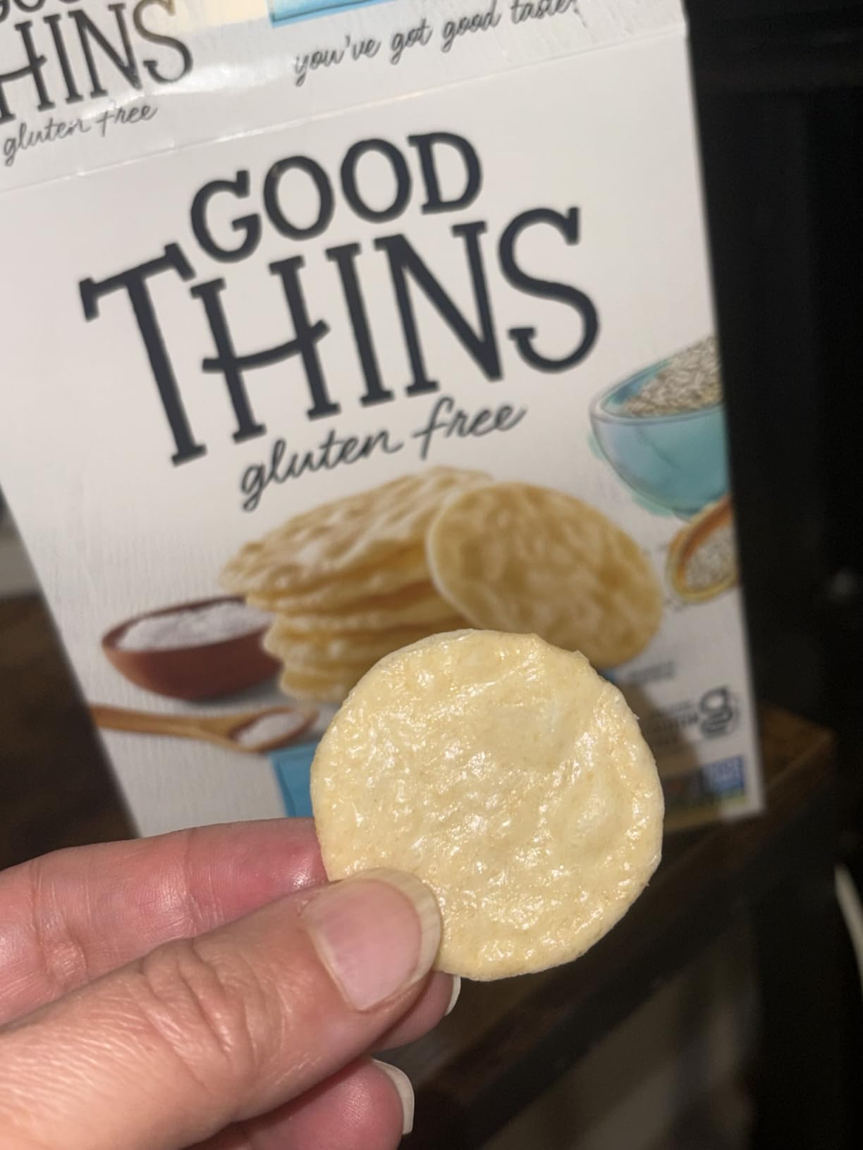 Good Thins, Simply Salt Rice Snacks Crackers, Snack Crackers, 3.5 Ounce customer photo 1