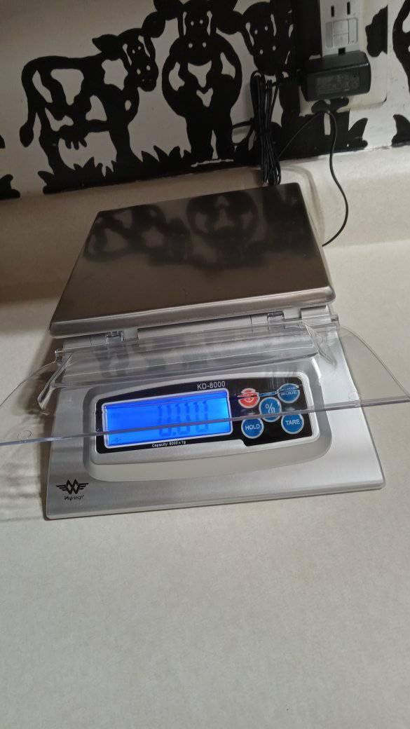 My Weigh KD-8000 Digital Food Scale, Stainless Steel, Silver customer photo 2