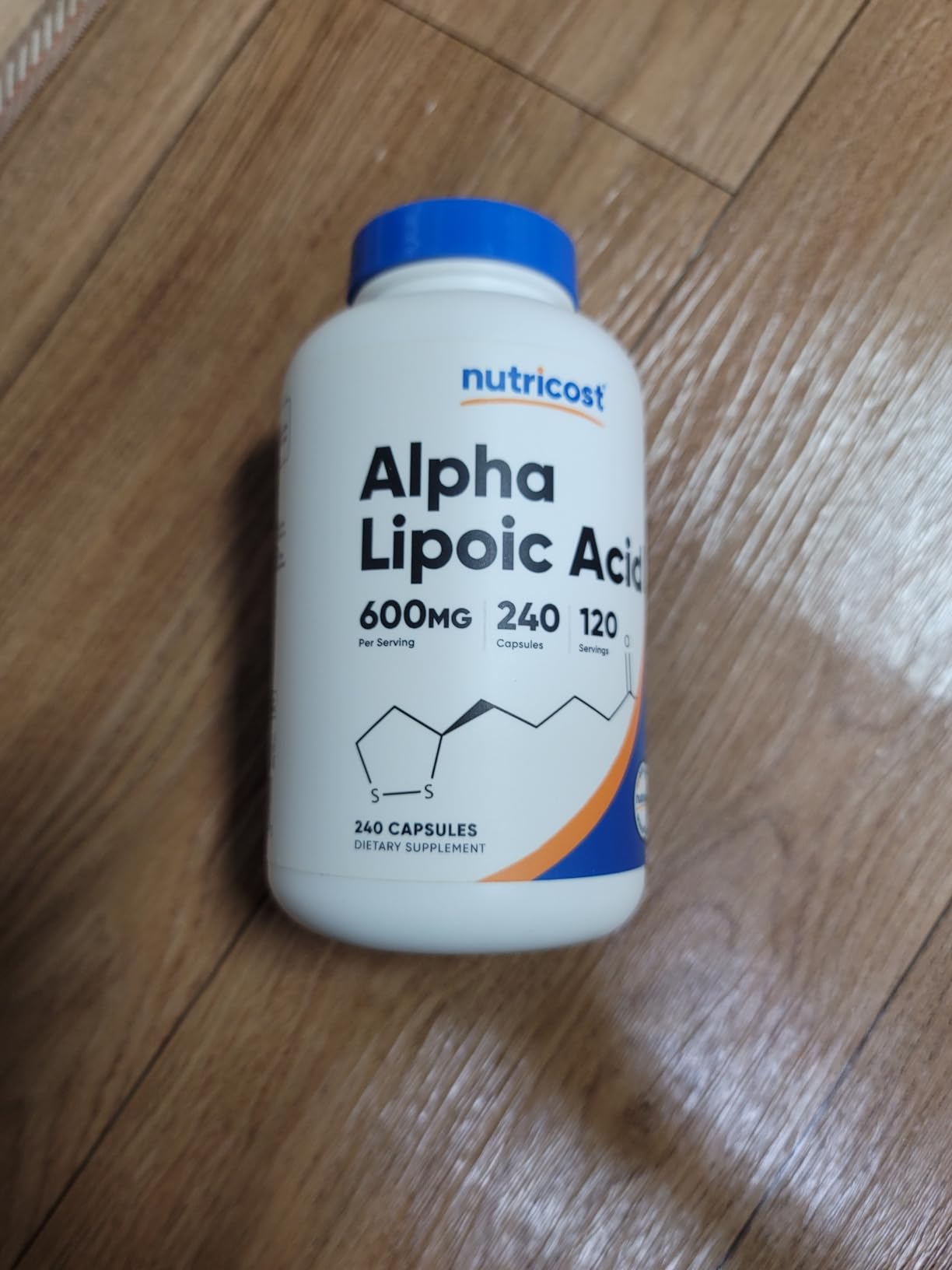 Nutricost Alpha Lipoic Acid 600mg Per Serving, 240 Capsules - Gluten Free, Vegetarian Capsules, Soy Free & Non-GMO customer photo 1